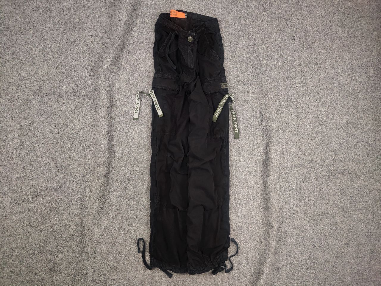 Superdry Superdry Parachute Cargo Black Baggy Pants Vintage Style Size US 32 / EU 48 - 1 Thumbnail