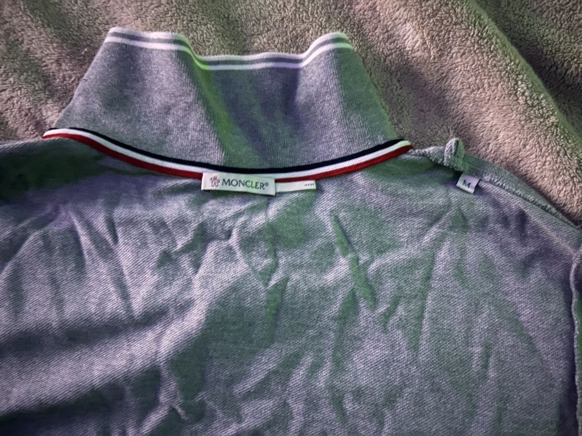Moncler Moncler Logo Polo Shirt Size US M / EU 48-50 / 2 - 2 Thumbnail