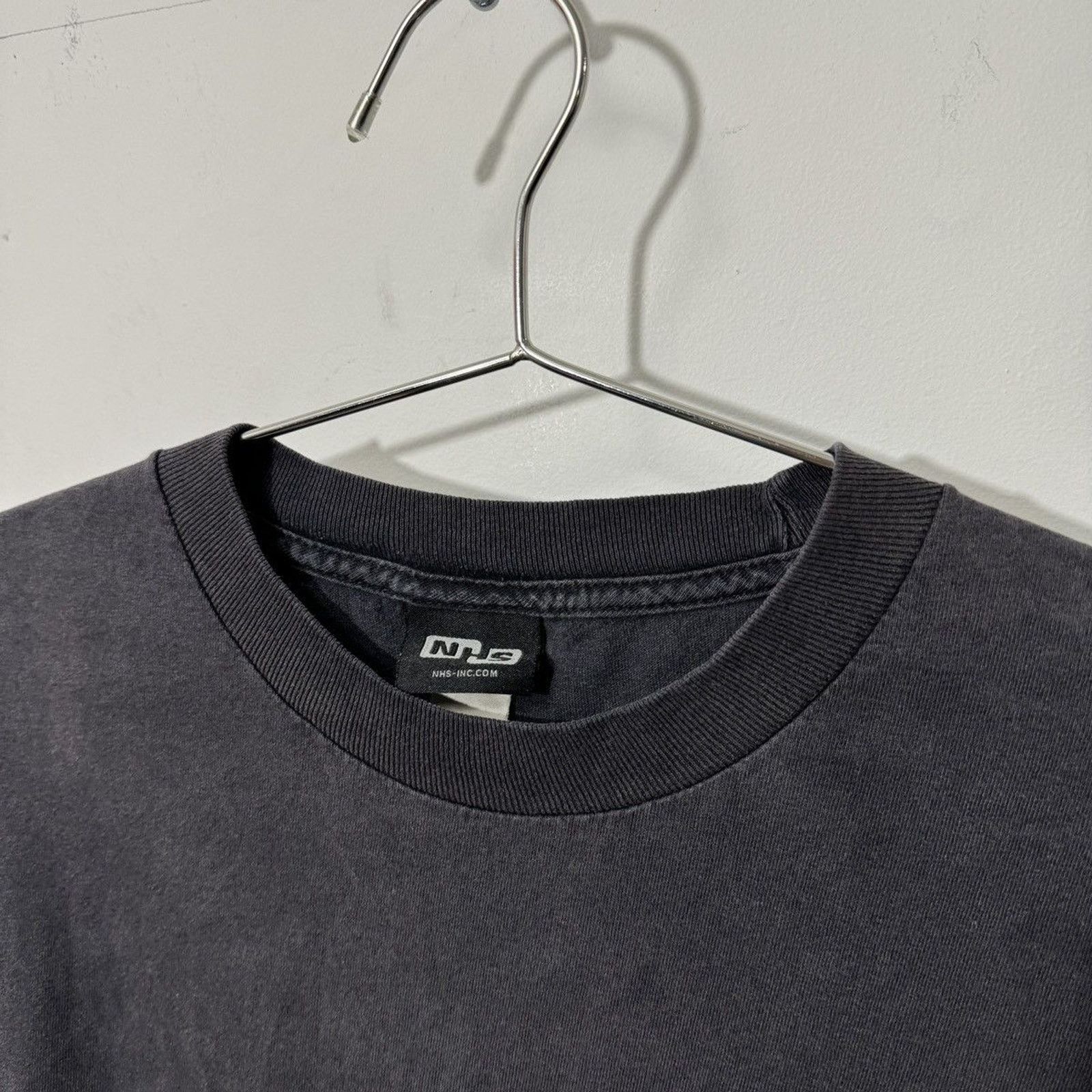 Vintage 90s Faded Santa Cruz Wave Surf Shirt ERD Grunge Chrome Size US XL / EU 56 / 4 - 3 Thumbnail