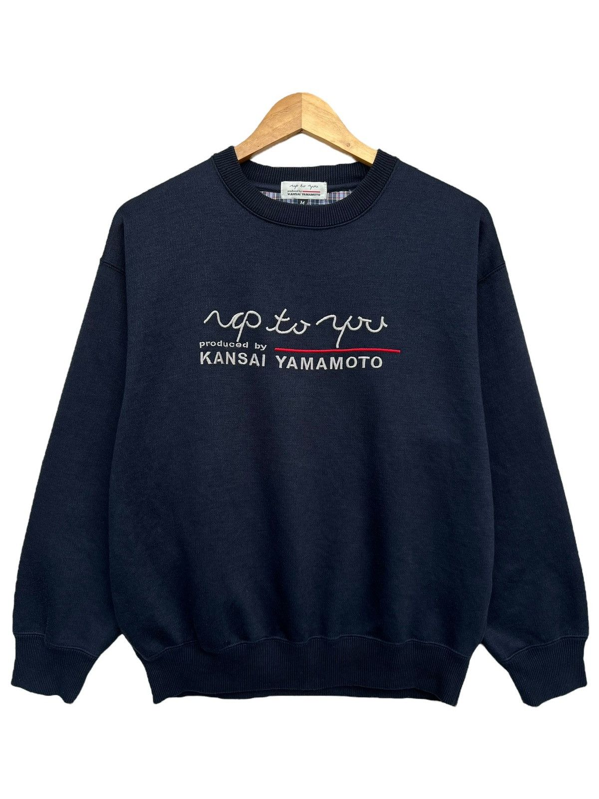 Kansai Yamamoto Kansai Yamamoto Kansai Man Up To You Black Sweatshirt Size US M / EU 48-50 / 2 - 1 Thumbnail