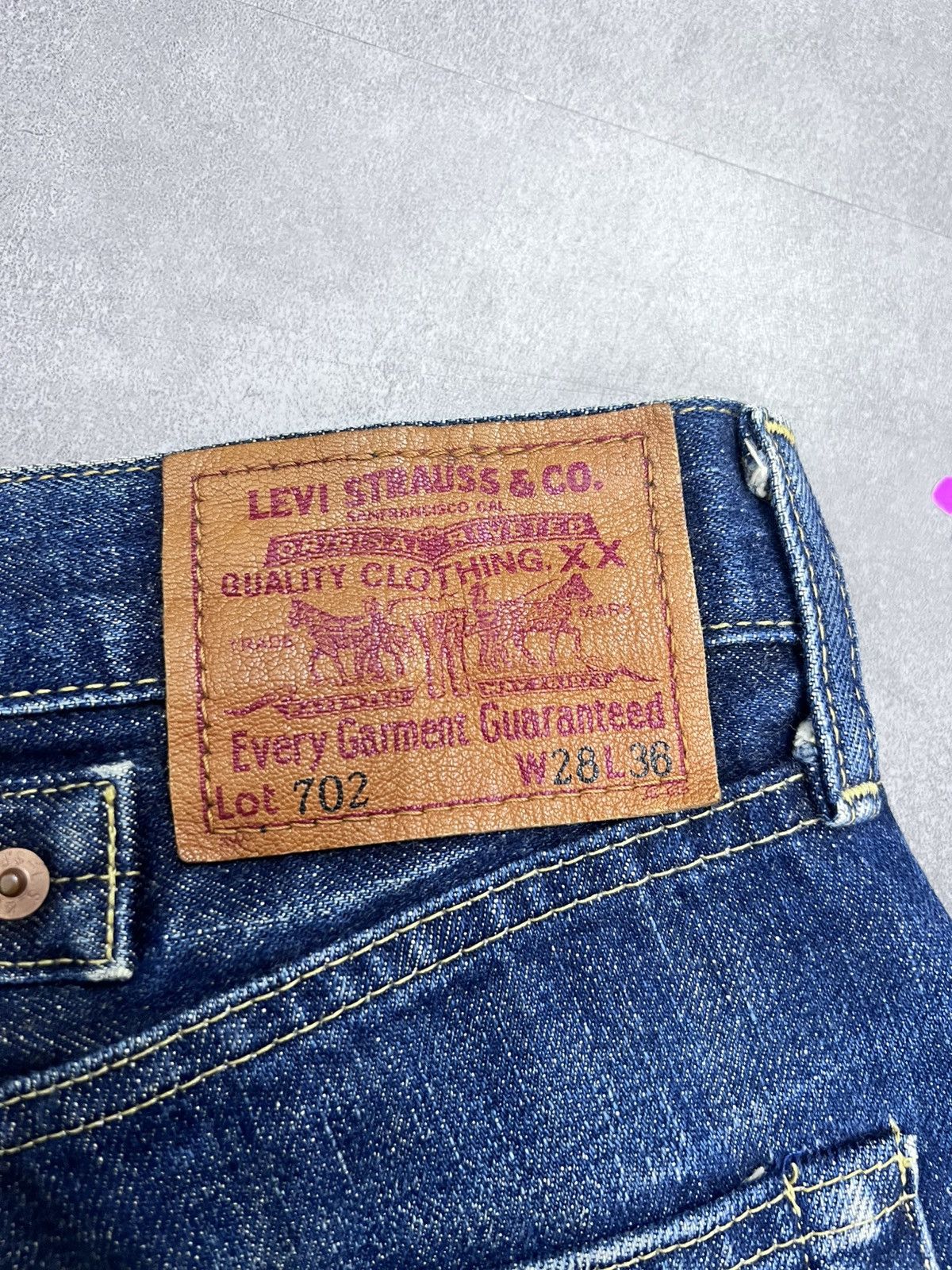 Levi's Vintage Clothing Levi's 702 Big E Selvedge vintage size 28 Size US 28 / EU 44 - 1 Thumbnail