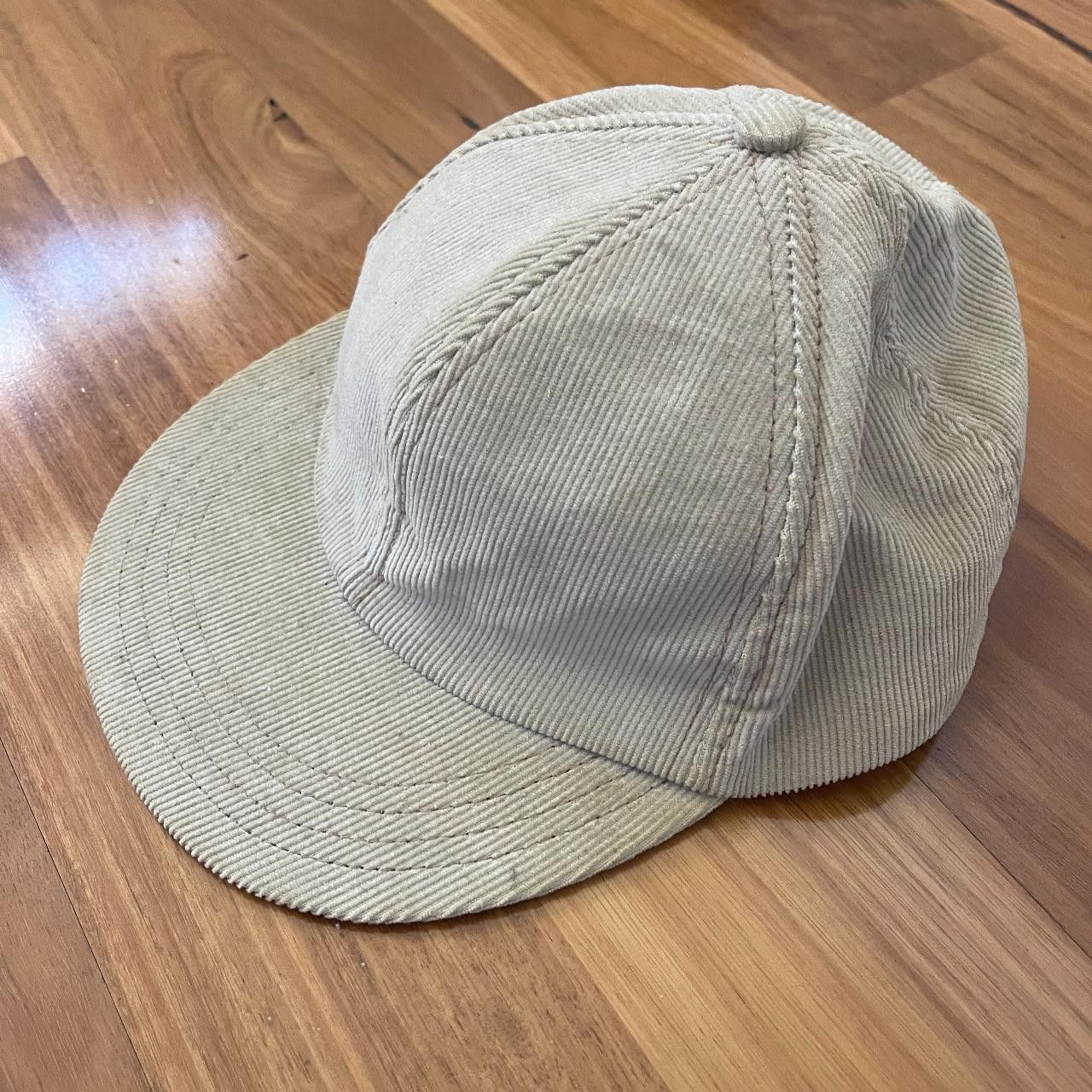 image of Engineered Garments Corduroy Cap in Beige, Men's
