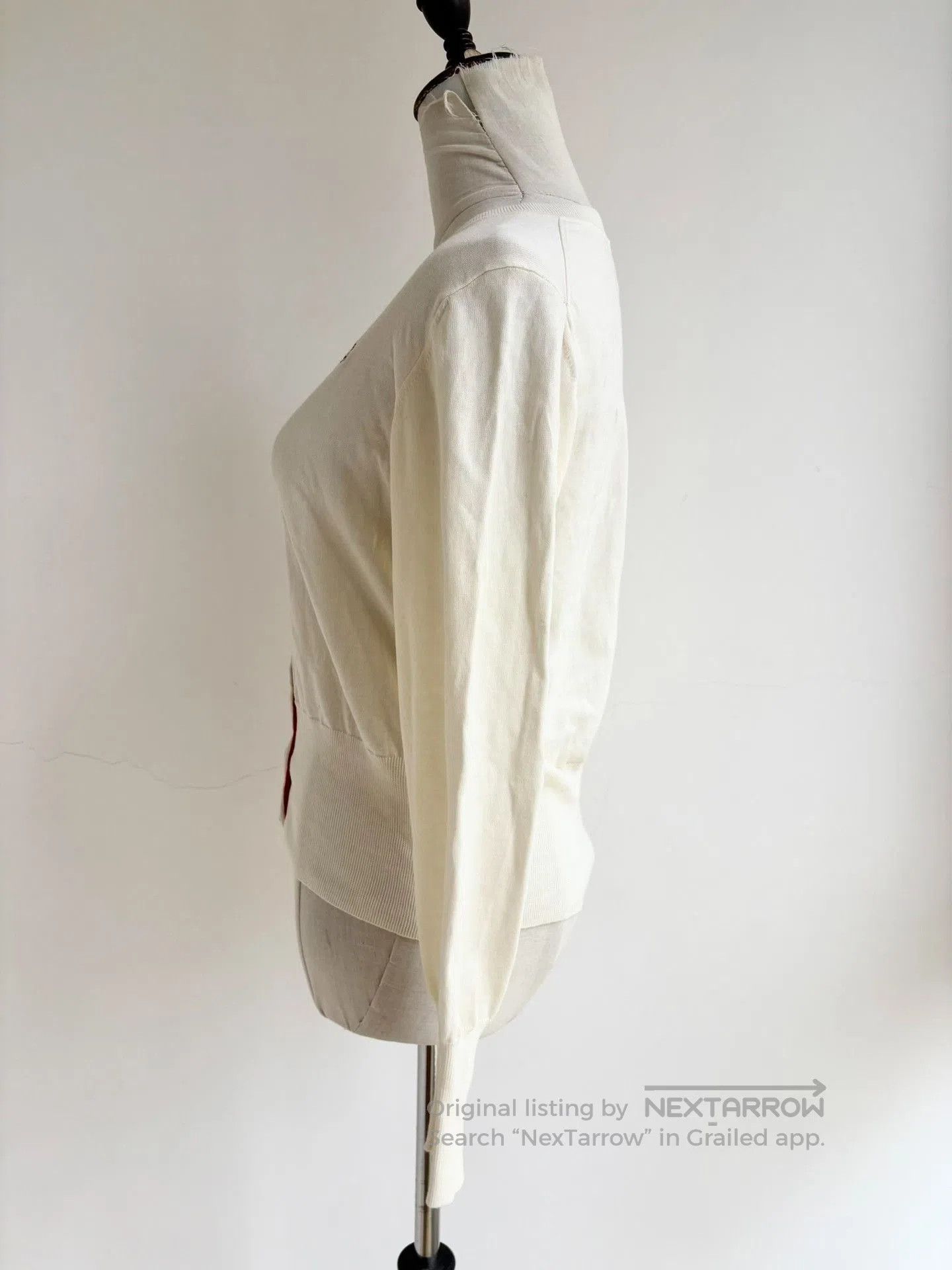 Vivienne Westwood Vivienne Westwood White Saturn Knit Sweater. Size S / US 4 / IT 40 - 5 Thumbnail