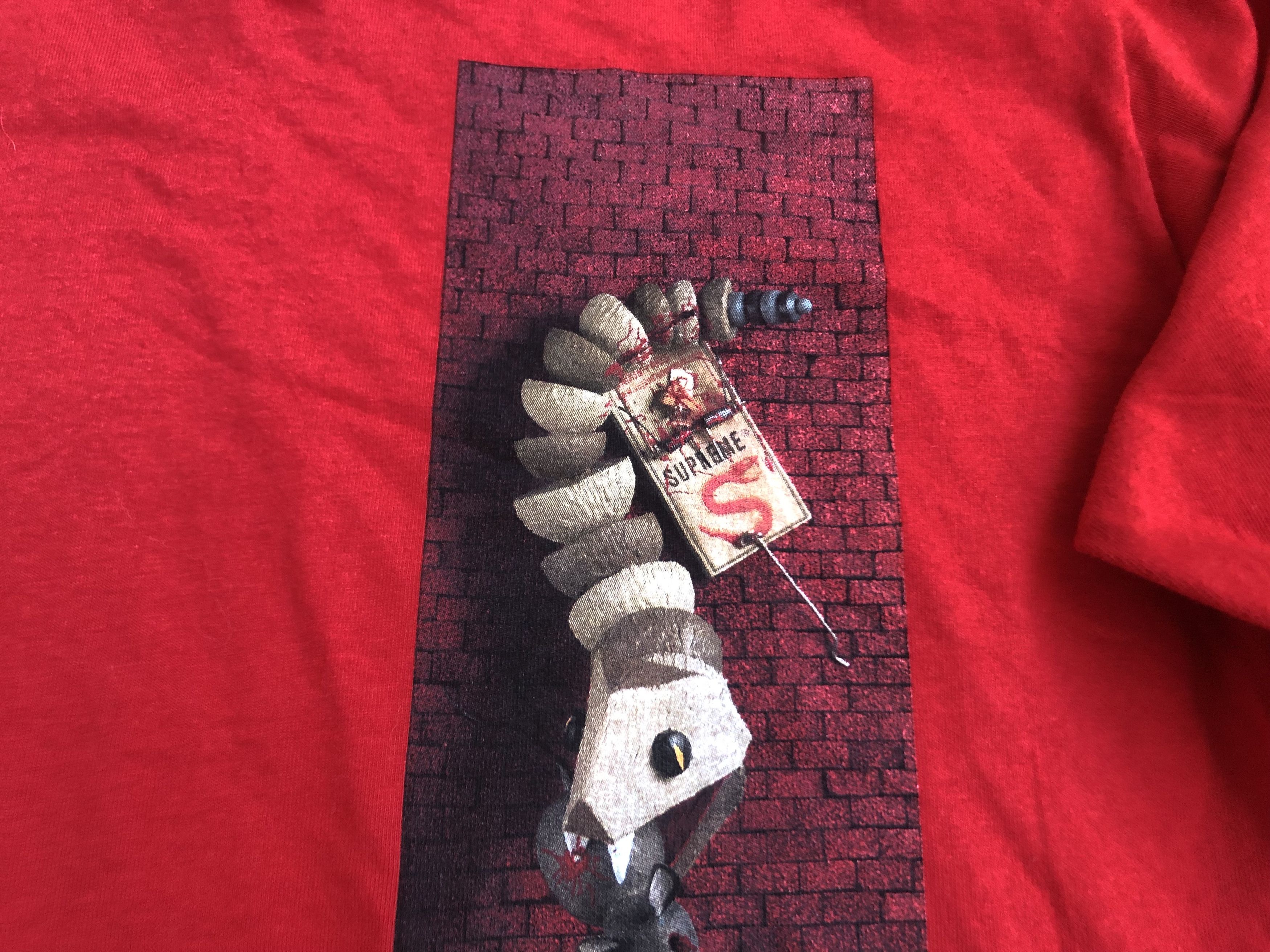 Supreme Supreme Mike Hill Snake Trap Long Sleeve Tee Red Size L Size US L / EU 52-54 / 3 - 8 Thumbnail