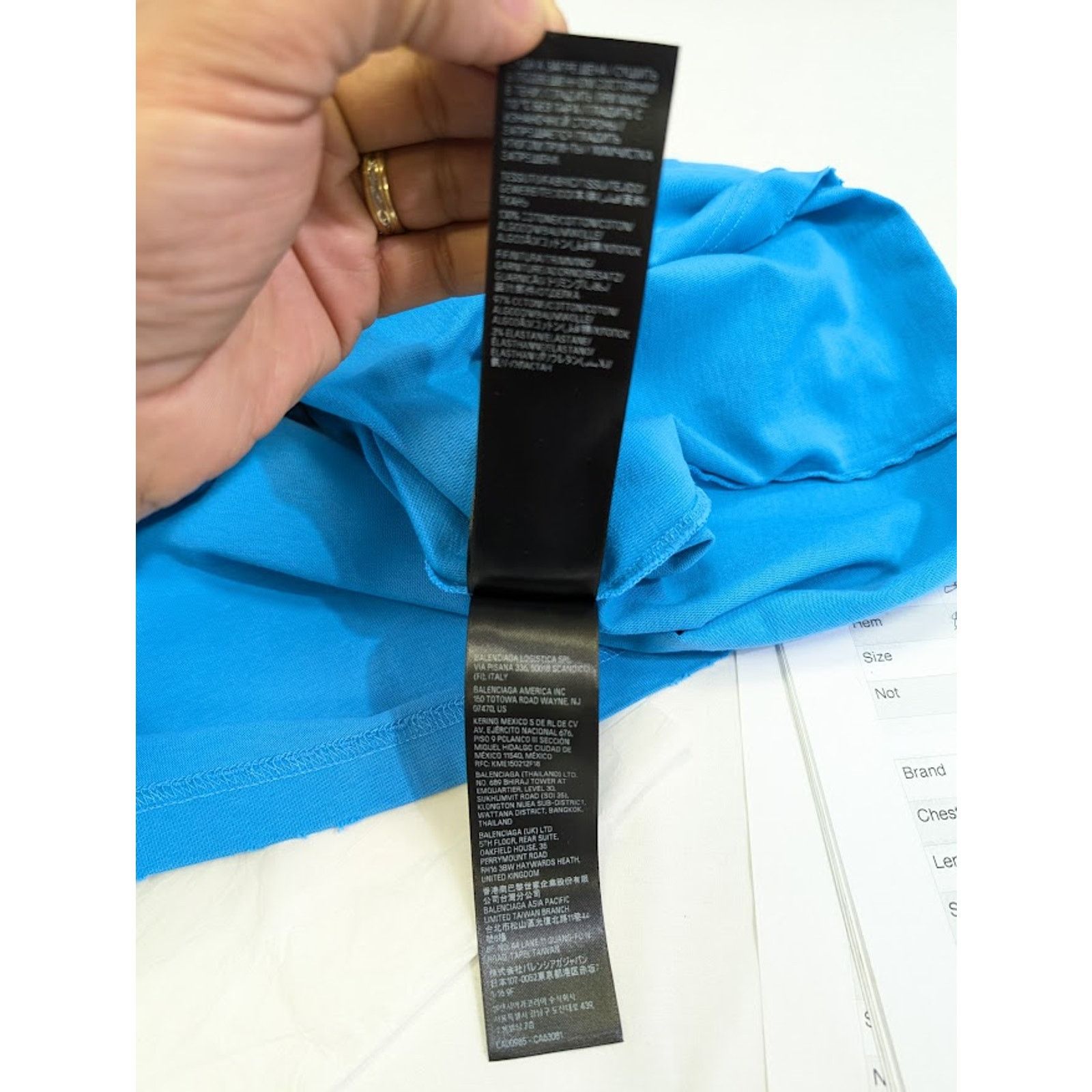 Balenciaga o1rshd1 Q:2 / Political Logo Large Fit T-Shirt Size US M / EU 48-50 / 2 - 16 Thumbnail