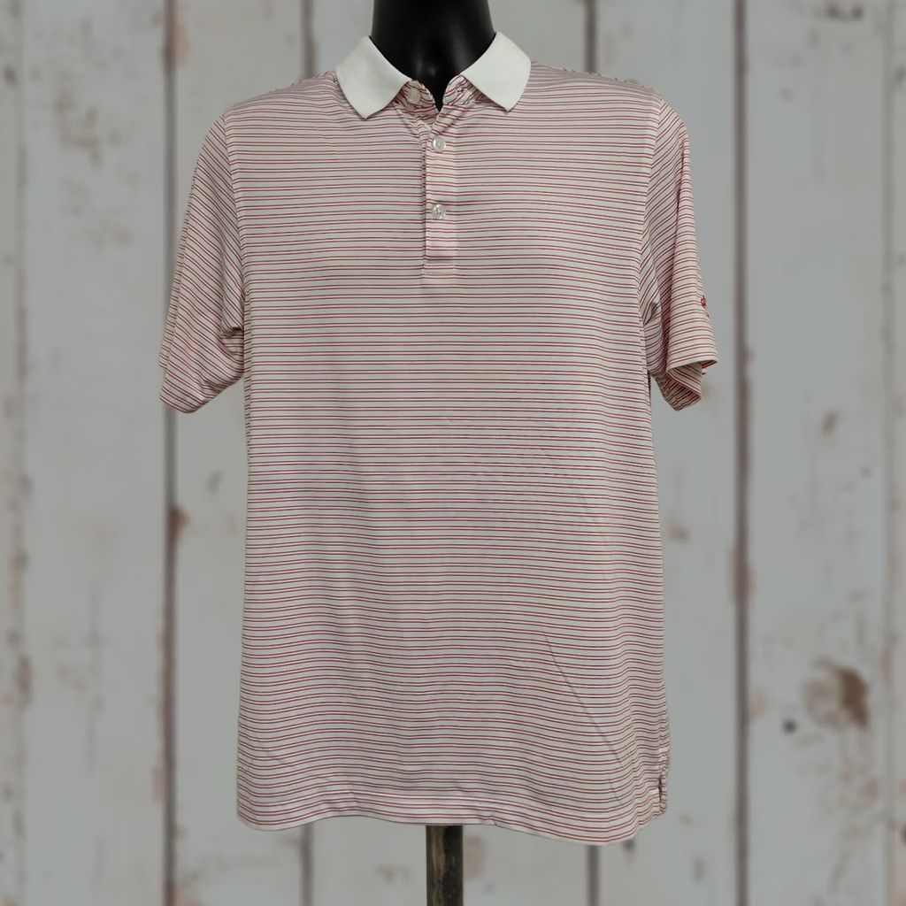 Callaway Callaway Opti Dri Polo Shirt Men's Size S Red Striped Short Sleeve EUC Size US S / EU 44-46 / 1 - 1 Thumbnail