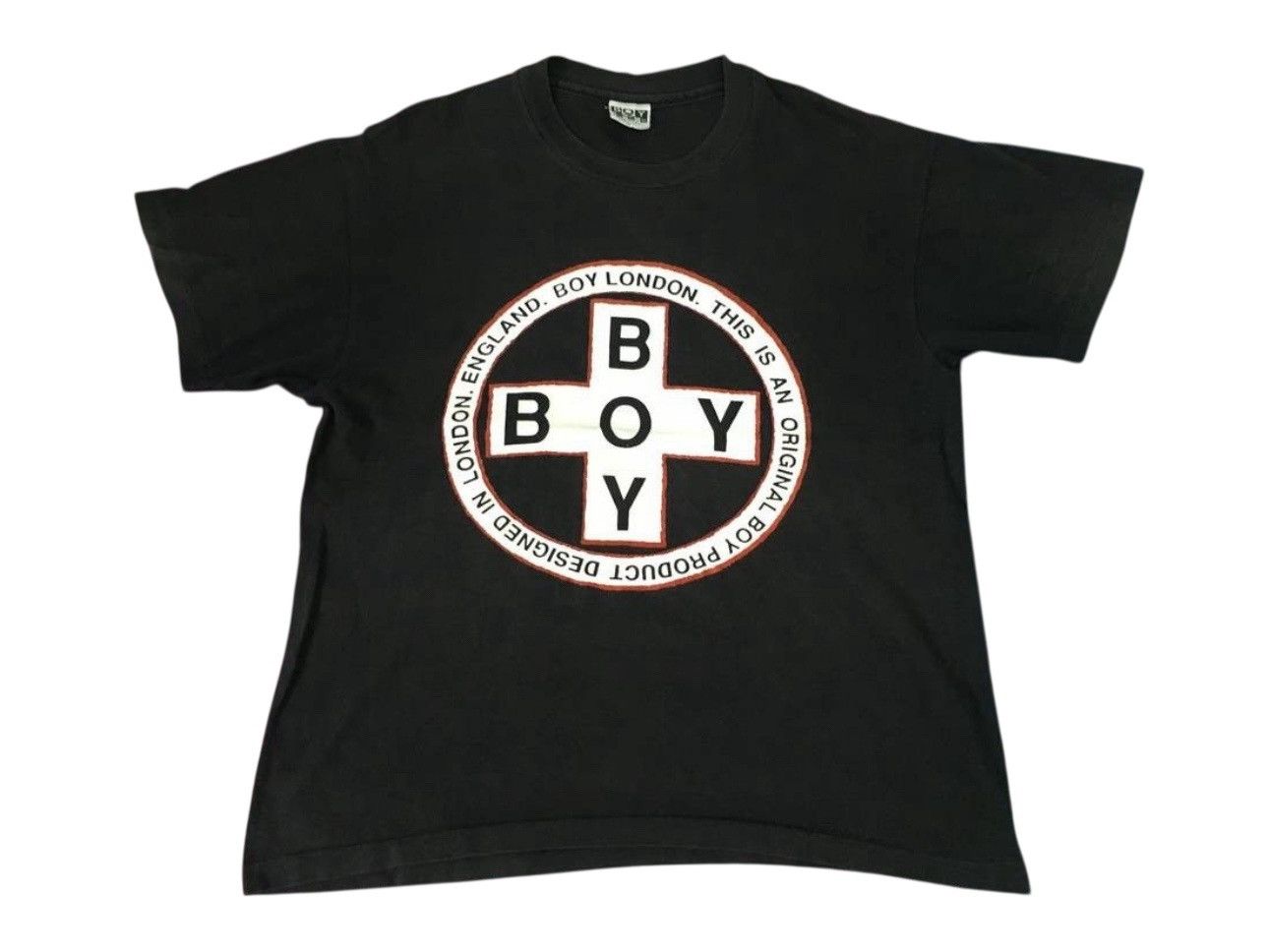 VINTAGE 1992 BOY LONDON STEPHEN RAYNOR PUNK T-SHIRTS