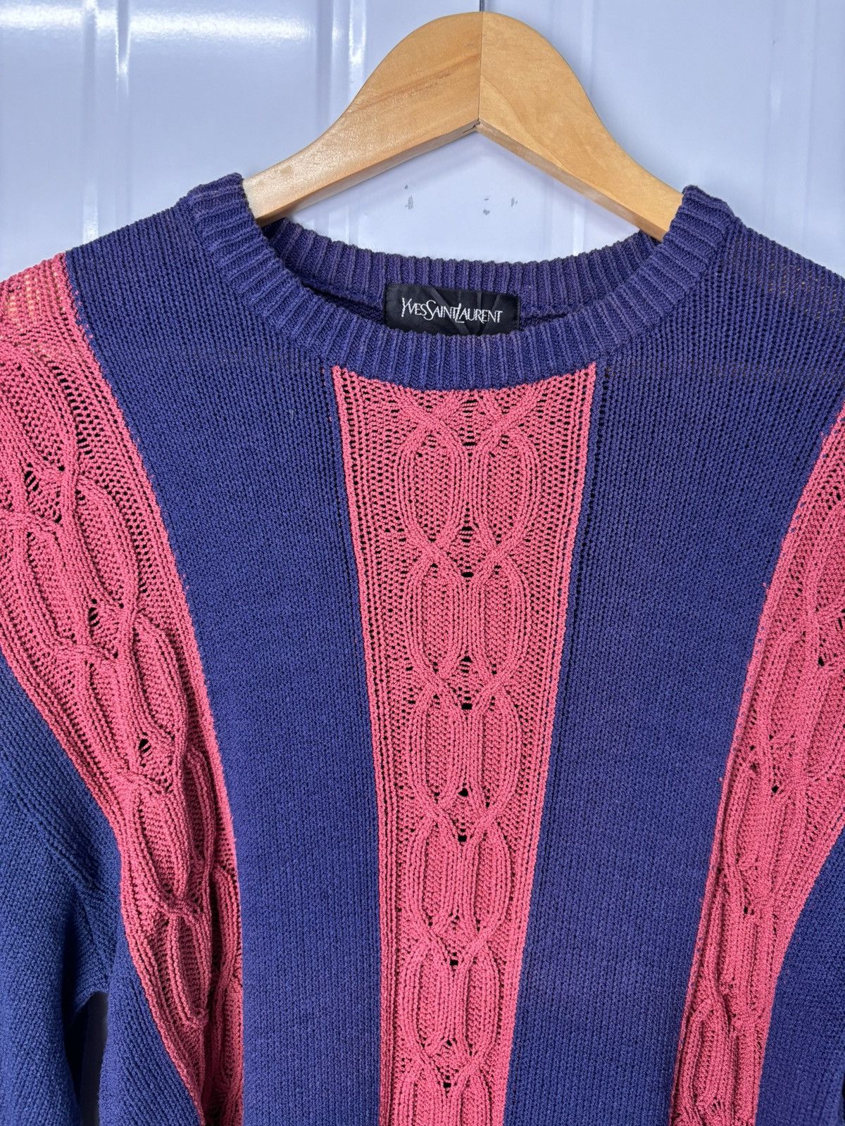 Yves Saint Laurent RARE! Yves Saint Laurent Knitwear 90’s Designer Size US M / EU 48-50 / 2 - 5 Thumbnail