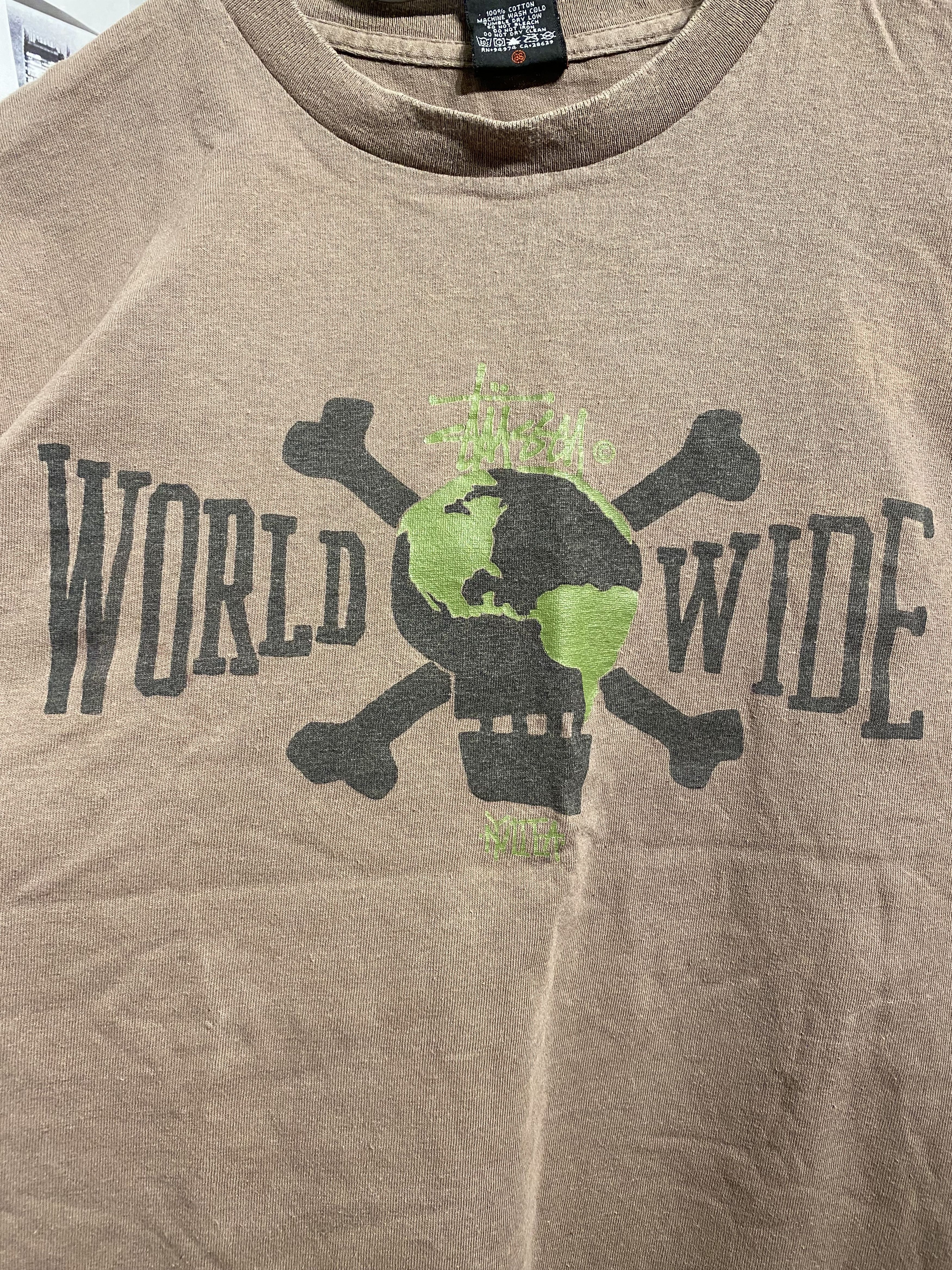 Stussy Stussy Skull Worldwide Tee Size US M / EU 48-50 / 2 - 3 Thumbnail