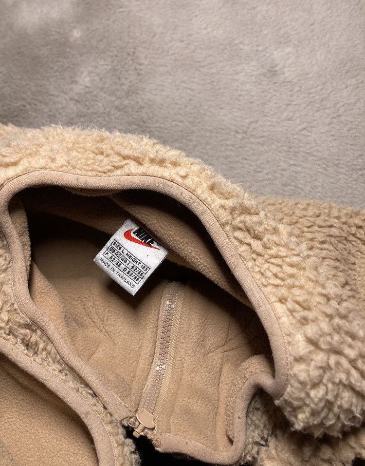 Nike × Vintage ⛩️Nike jacket sweatshirt custom sherpa fleece vintage y2k eye Size US L / EU 52-54 / 3 - 17 Thumbnail