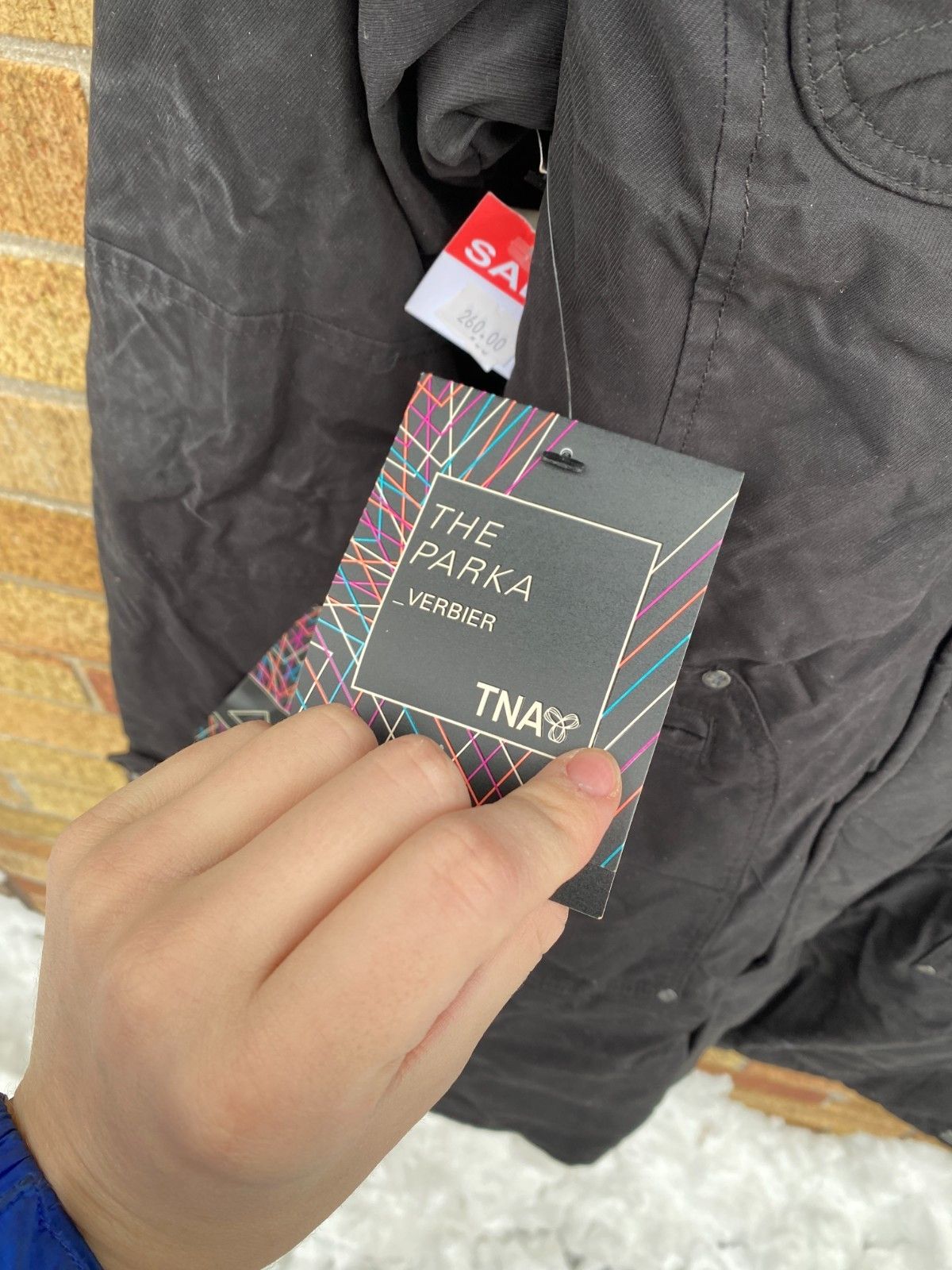 Aritzia BRAND NEW WITH TAGS 2012 TNA The Verbier Parka Coat Jacket Size XS / US 0-2 / IT 36-38 - 3 Thumbnail