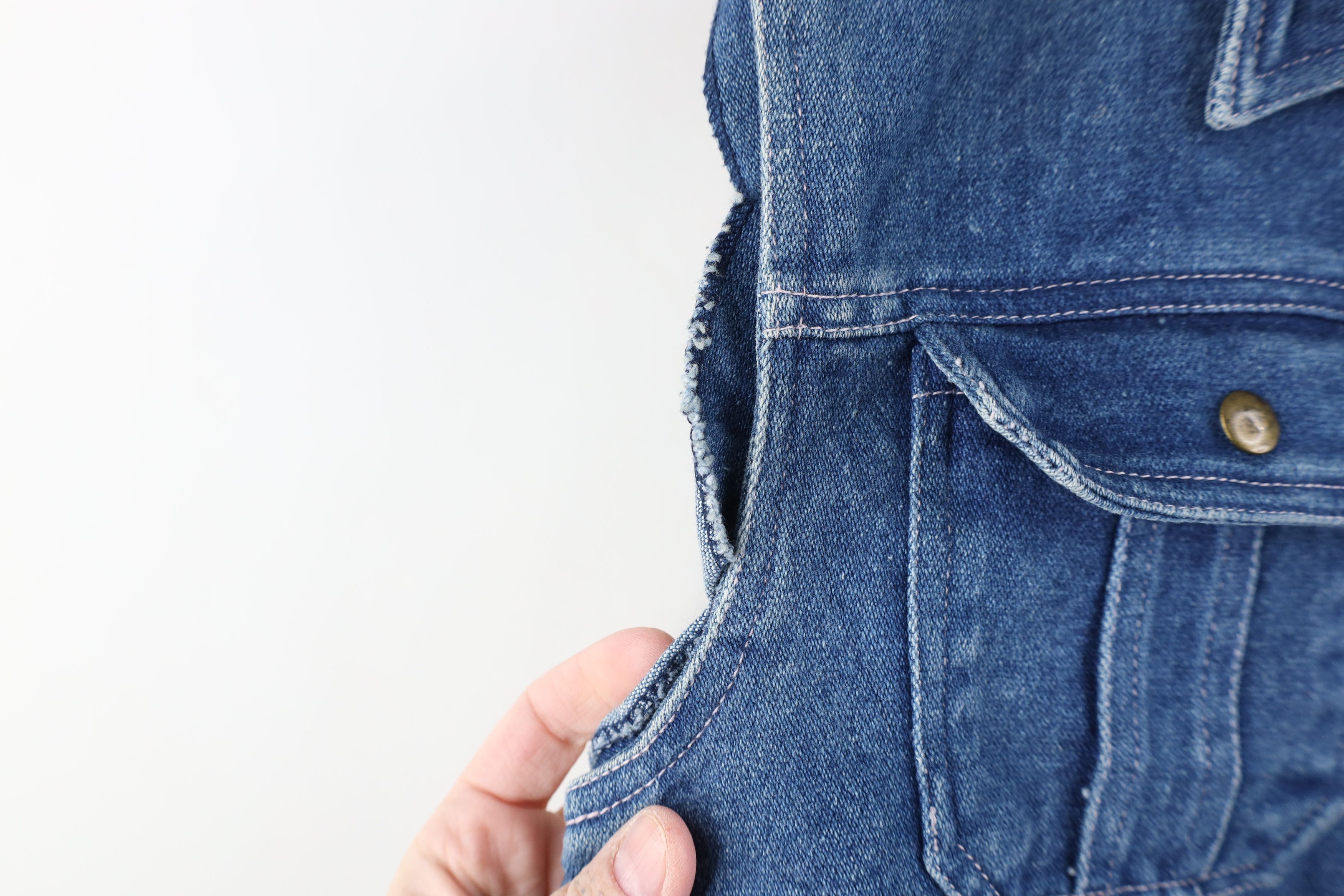 Vintage Vintage 80s 90s Streetwear Sleeveless Denim Vest Jacket Size XL / US 12-14 / IT 48-50 - 8 Thumbnail
