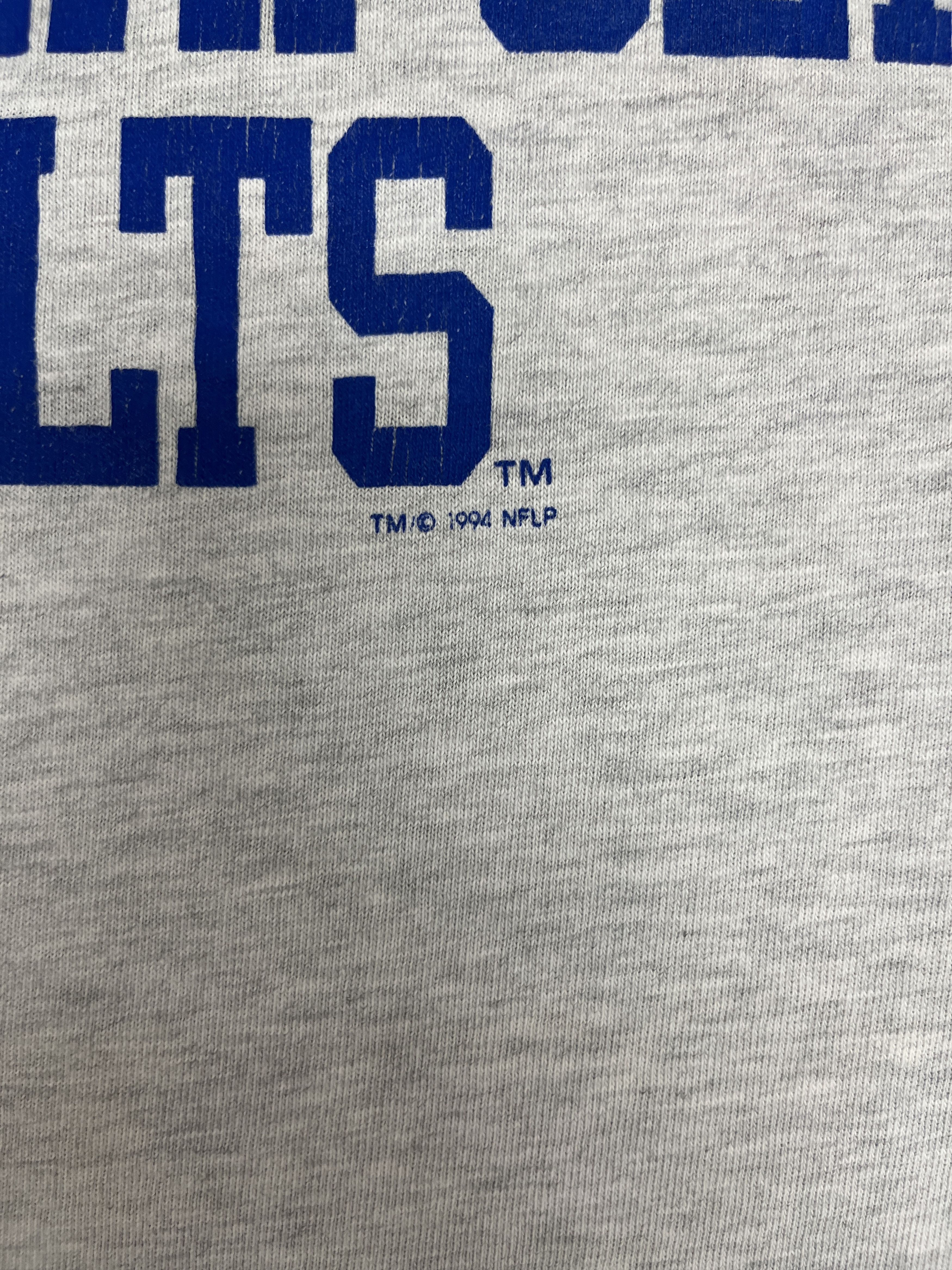 Champion × Vintage Indianapolis Colts Spell Out Vintage T-Shirt Tee Size US XL / EU 56 / 4 - 3 Thumbnail