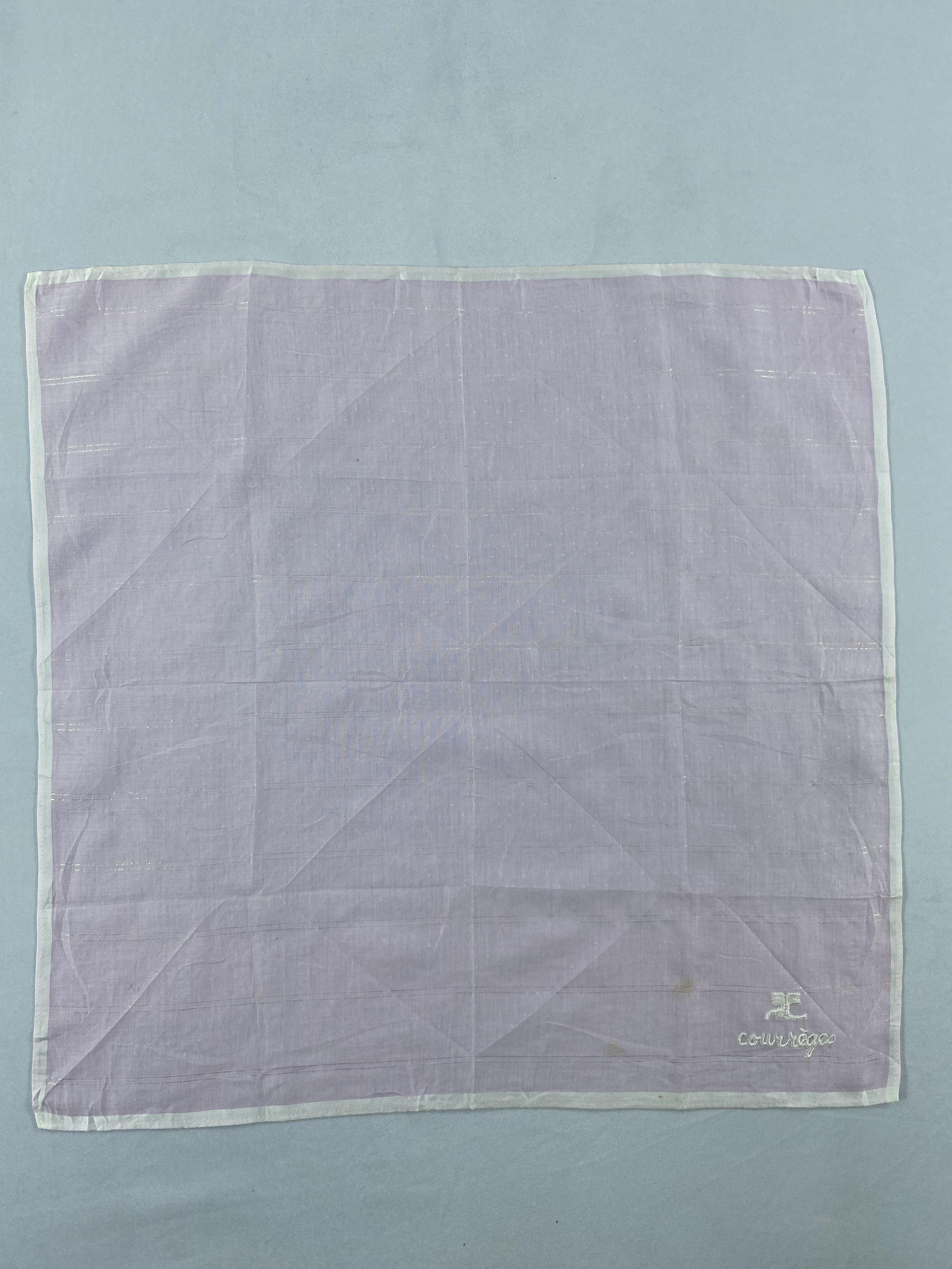 Courreges Courreges Handkerchief / Bandana / Neckerchief Size ONE SIZE - 3 Thumbnail