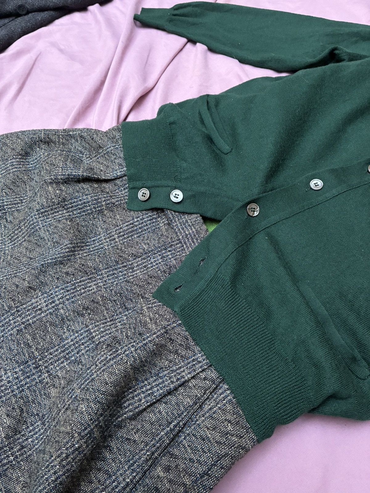 Gran Sasso Gran sasso pure wool dark pine green cardigan Size US S / EU 44-46 / 1 - 6 Thumbnail