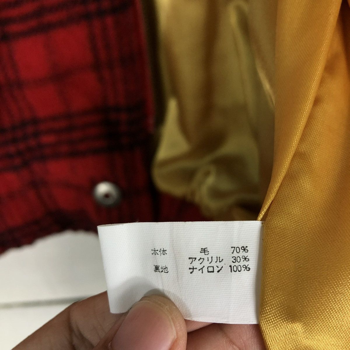 Japanese Brand 🔥VINTAGE CHECK TARTAN WOOL BOMBER JACKET REMICK ISSEY MIYAK Size US M / EU 48-50 / 2 - 20 Thumbnail