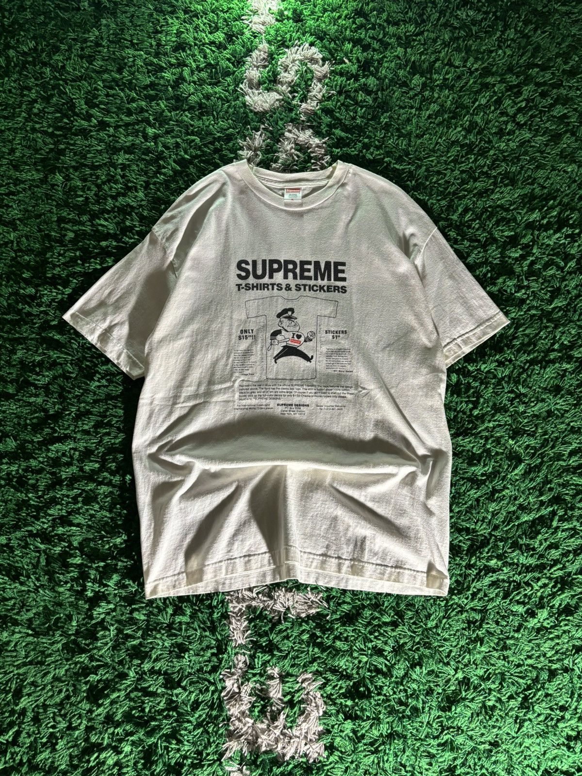 Supreme [2007] Supreme F&F “Free Sticker” Tee Size US XL / EU 56 / 4 - 2 Thumbnail