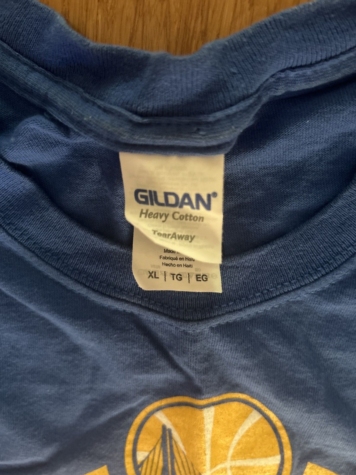 Gildan × NBA Golden Staye Warriors T-shirt Size US XL / EU 56 / 4 - 2 Thumbnail