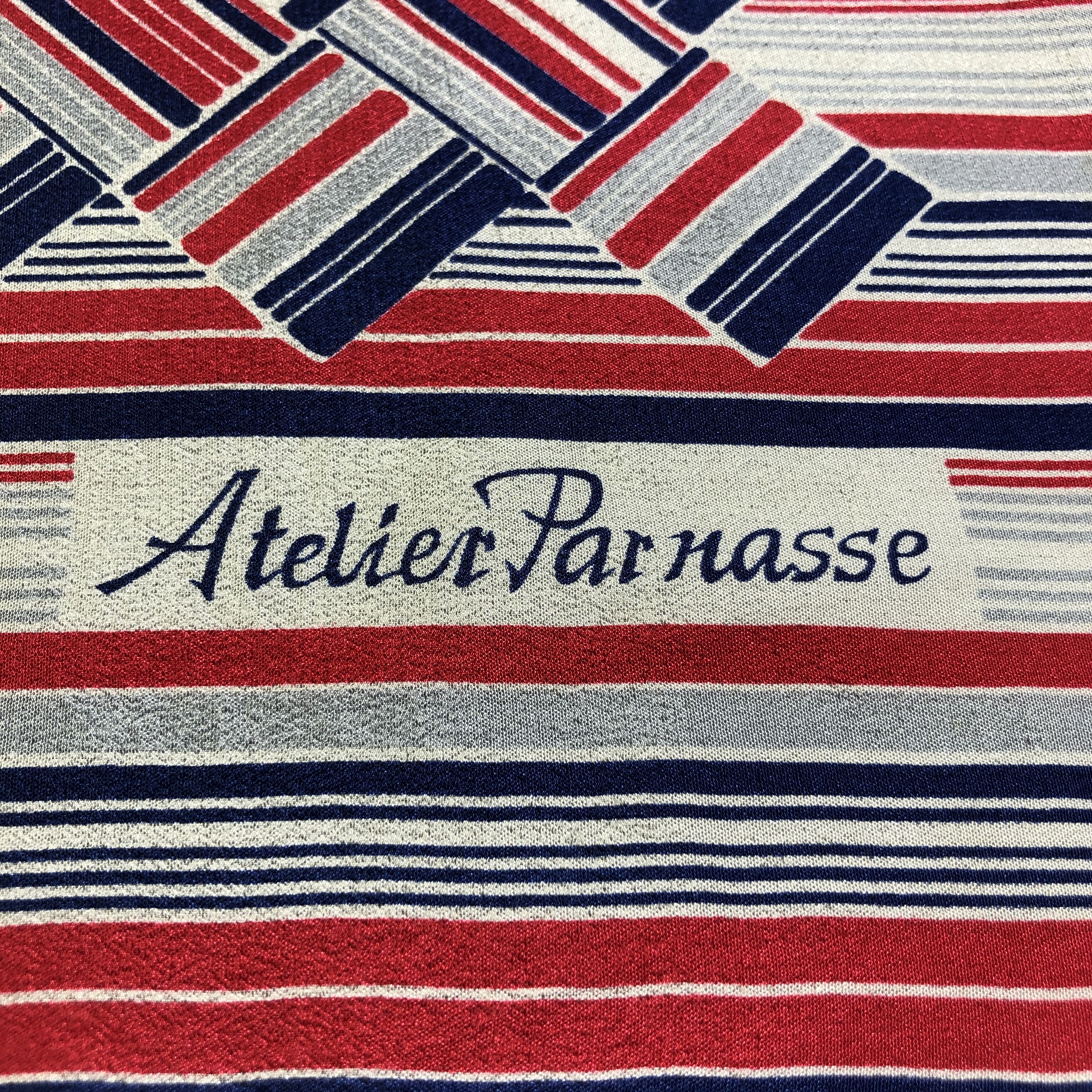 Vintage Atelier Parnasse Hand Rolled Silk Scarf M994 Size ONE SIZE - 4 Thumbnail
