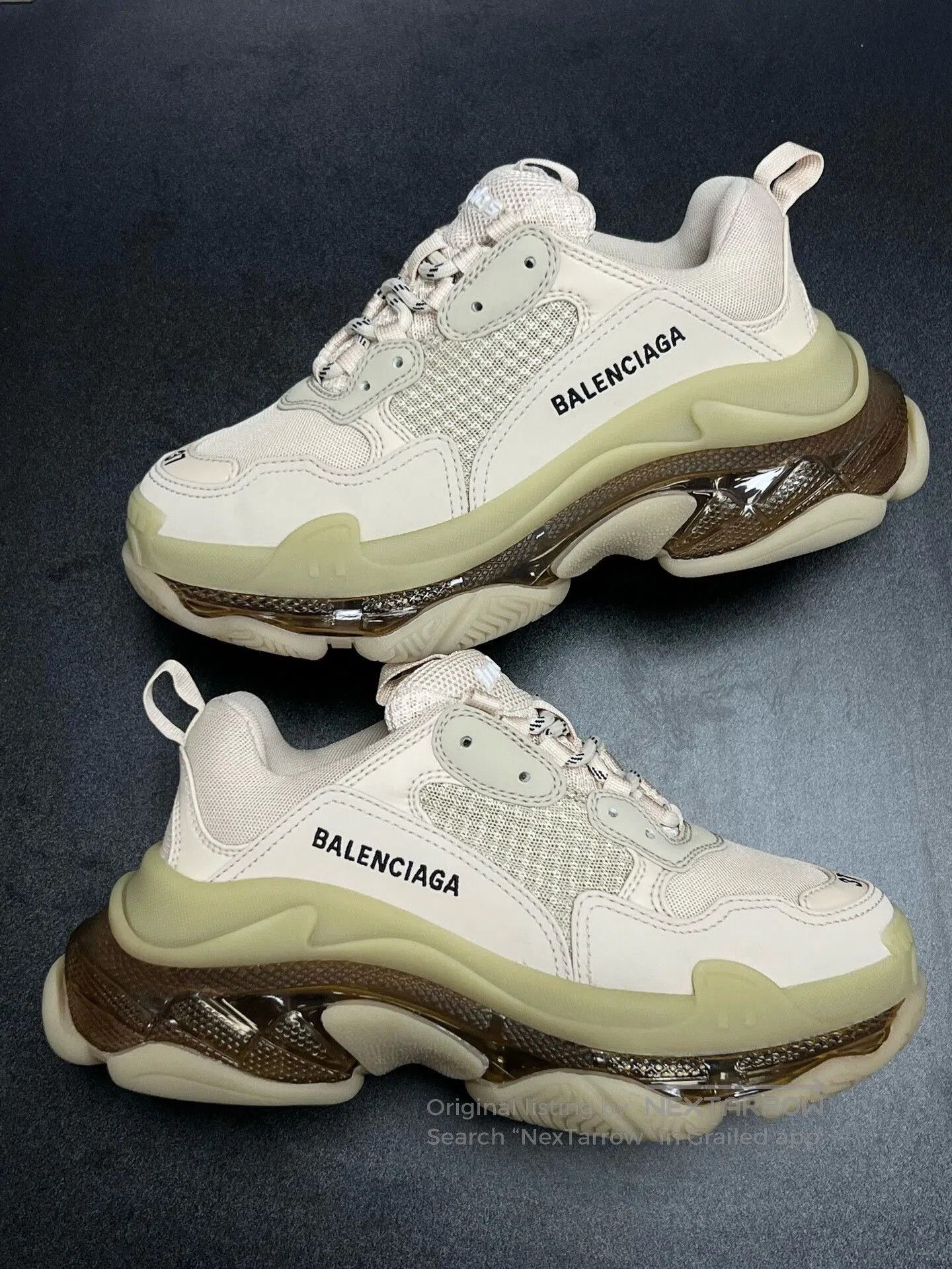 Balenciaga Balenciaga Triple S Sneakers in Beige. Size US 6 / EU 39 - 5 Thumbnail
