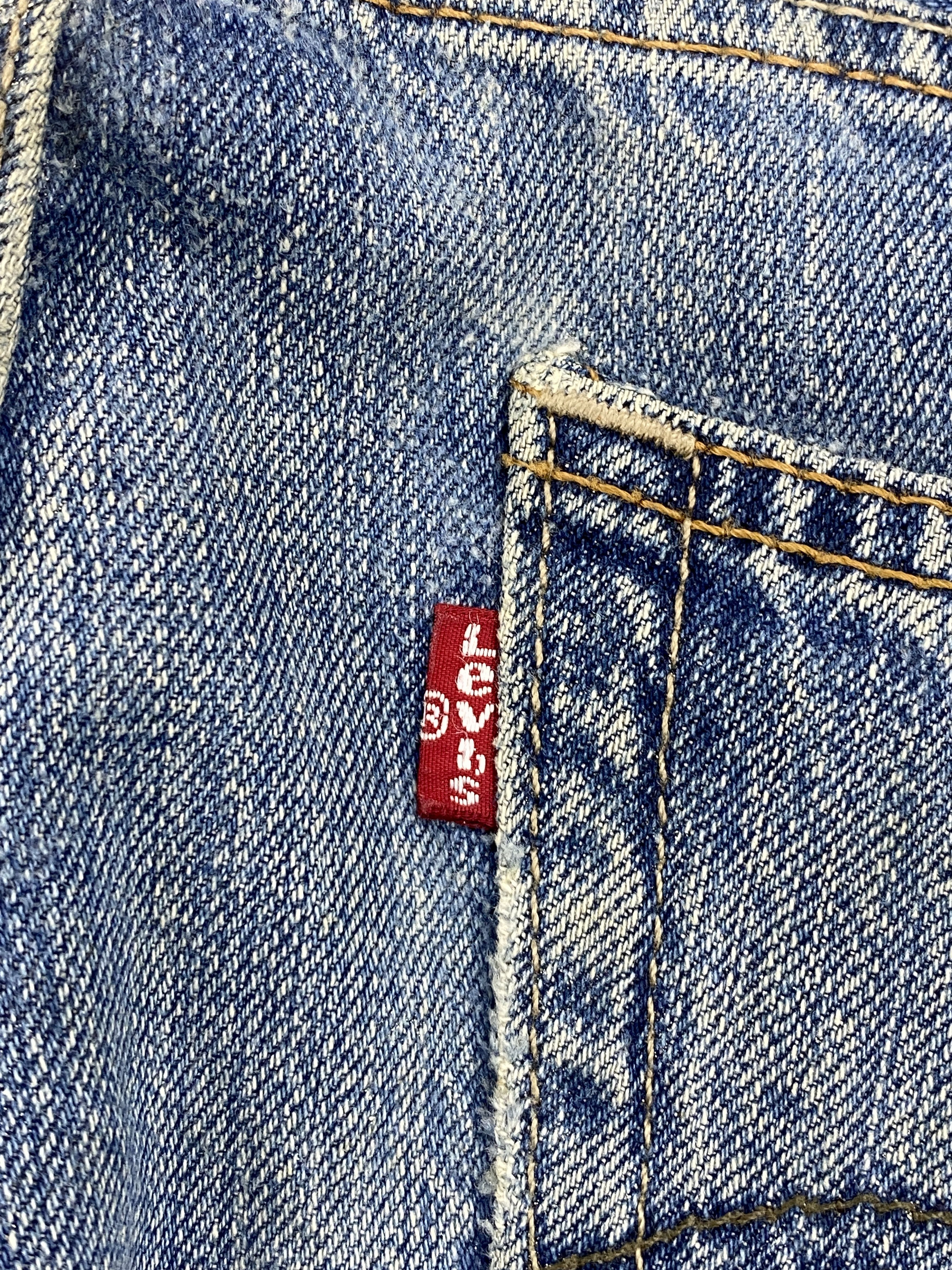 Vintage Levi's 527 Faded Blue Bootcut Jeans