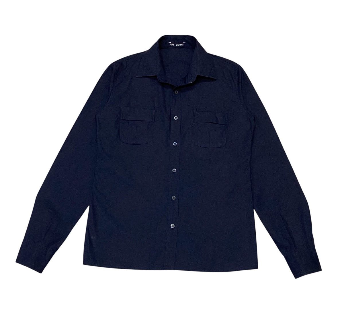 Raf Simons Raf Simons Slim Fit Casual Button Ups Shirt Size US S / EU 44-46 / 1 - 2 Thumbnail