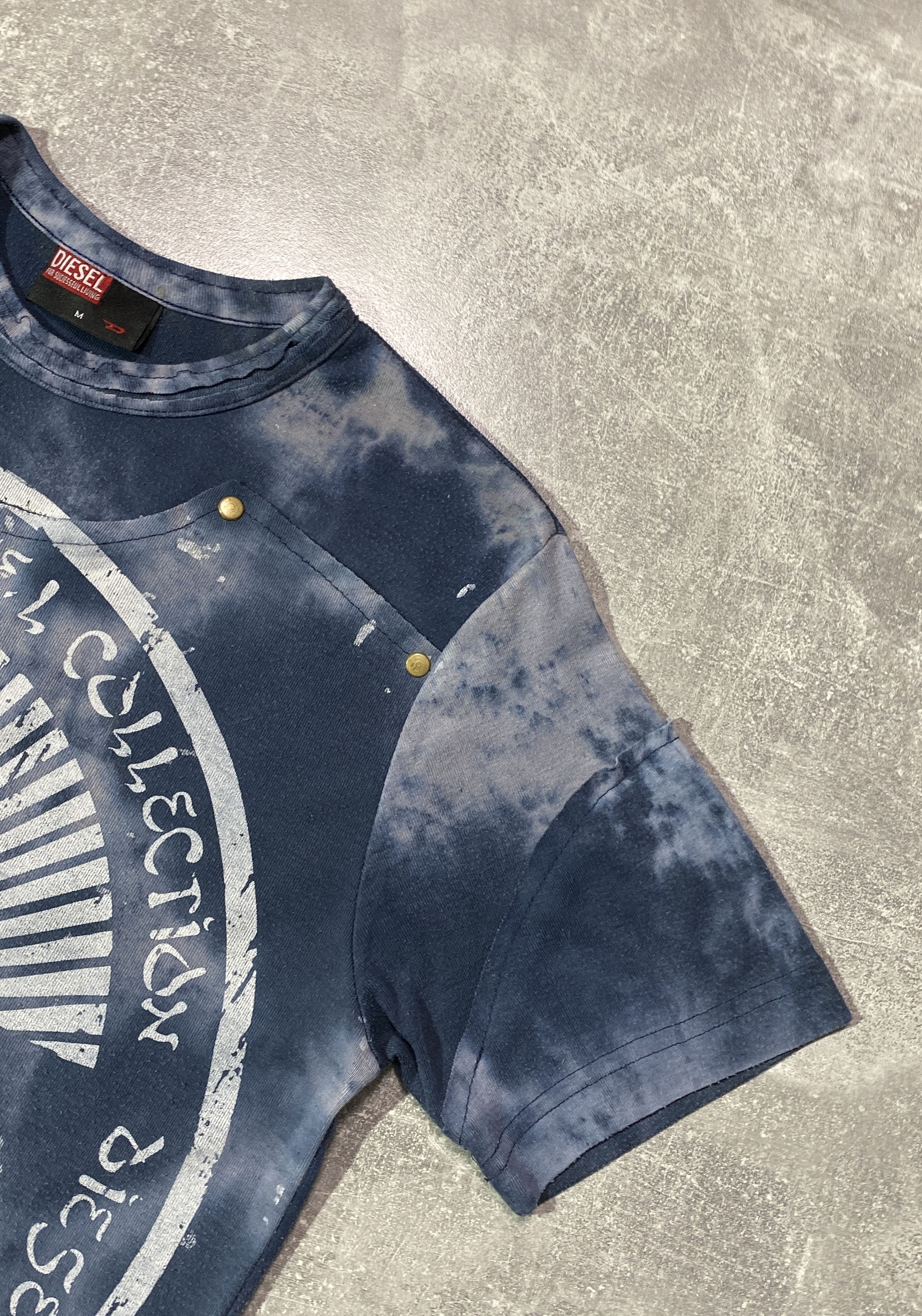 If Six Was Nine Vintage Y2K DIESEL PASSPORT S/S COLLECTION T-SHIRT Size US M / EU 48-50 / 2 - 5 Thumbnail