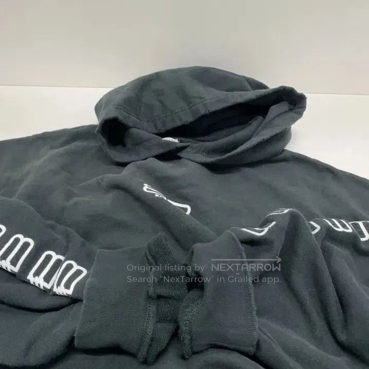 Balenciaga Balenciaga Black Logo Printed Hooded Sweatshirt. Size US M / EU 48-50 / 2 - 8 Thumbnail