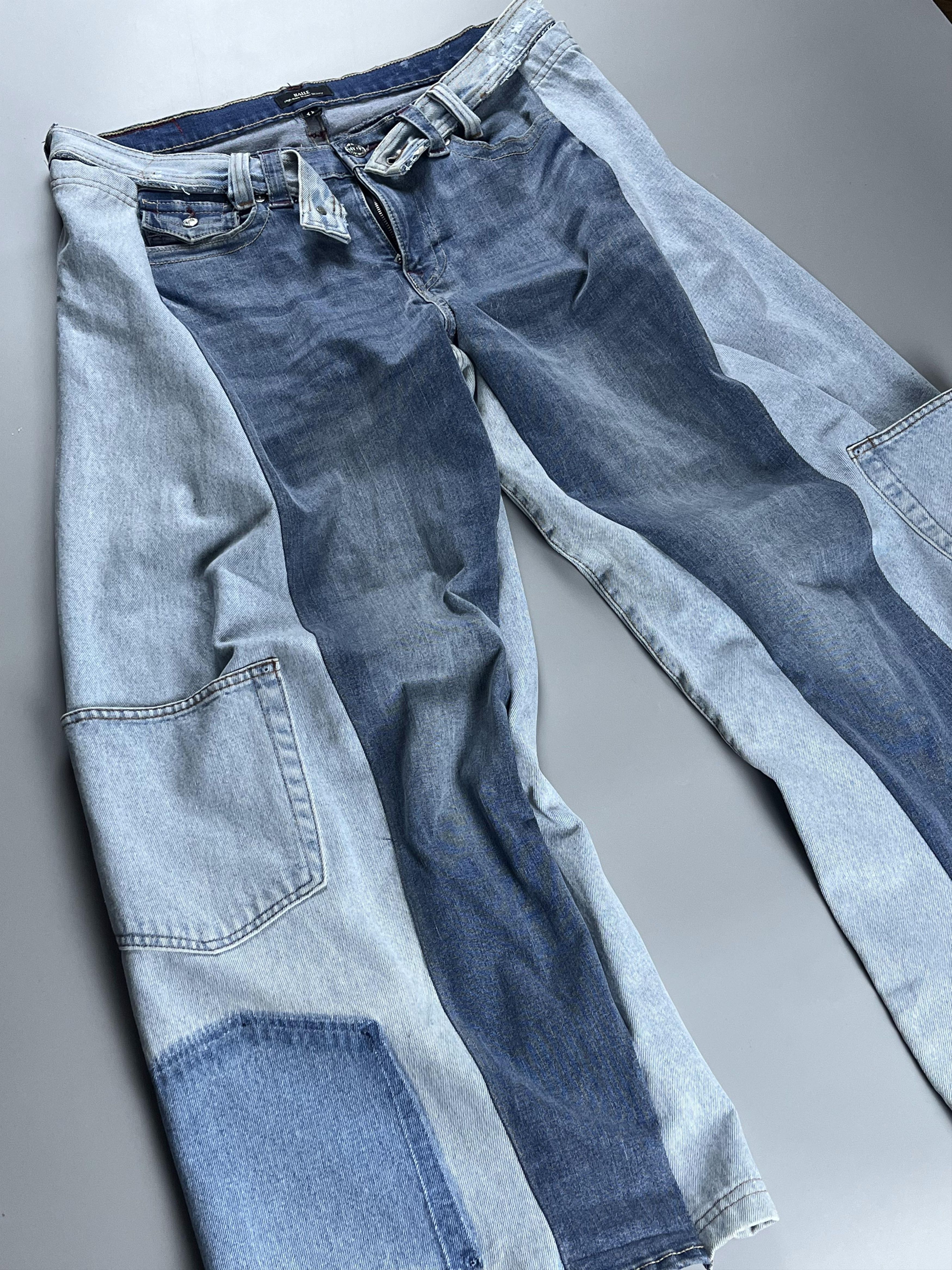 Japanese Brand × True Religion TRUE RELIGION CRAZY BAGGY FIT REWORK JEAN Size US 34 / EU 50 - 4 Thumbnail