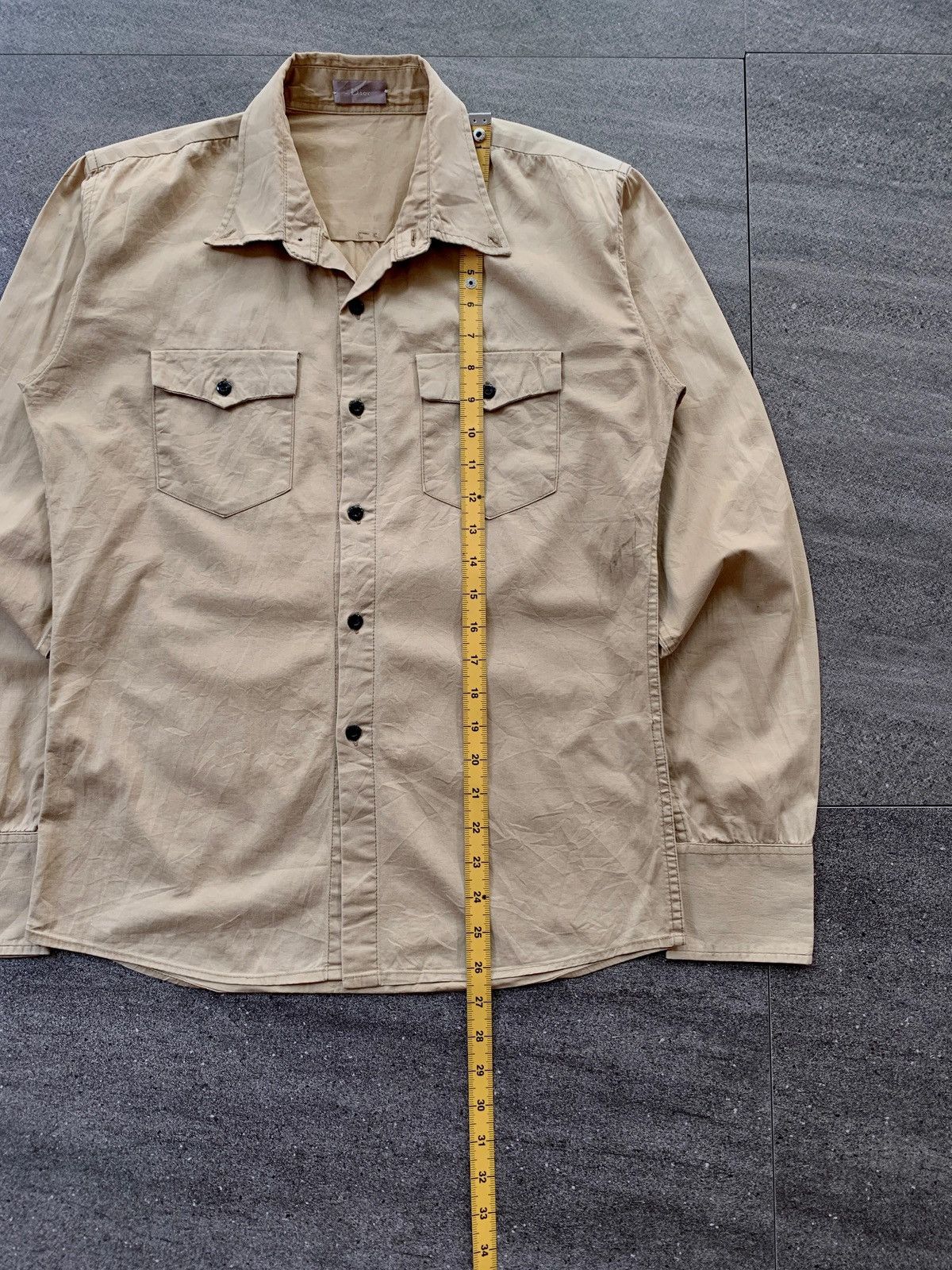 Dior FREE TAX! Double Pocket Slim Shirt by Hedi Slimane Size US S / EU 44-46 / 1 - 16 Thumbnail