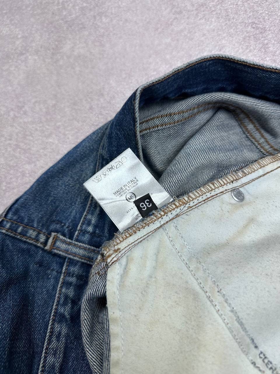 Alexander McQueen Vintage Alexander McQueen Distressed Flared Jeans 36 Size US 36 / EU 52 - 10 Thumbnail