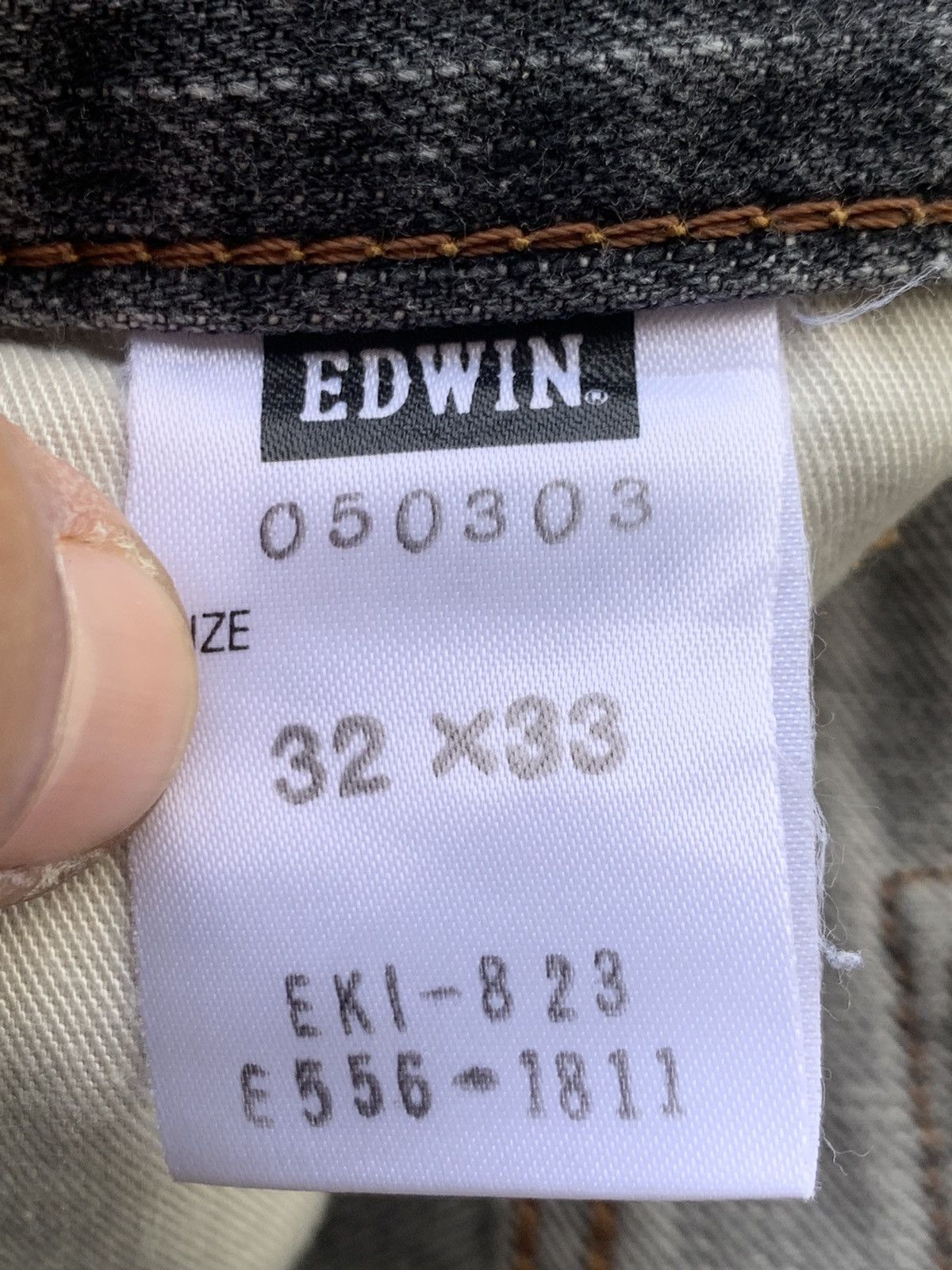 Edwin VINTAGE EDWIN 503 FADE GREY. Size US 32 / EU 48 - 10 Thumbnail