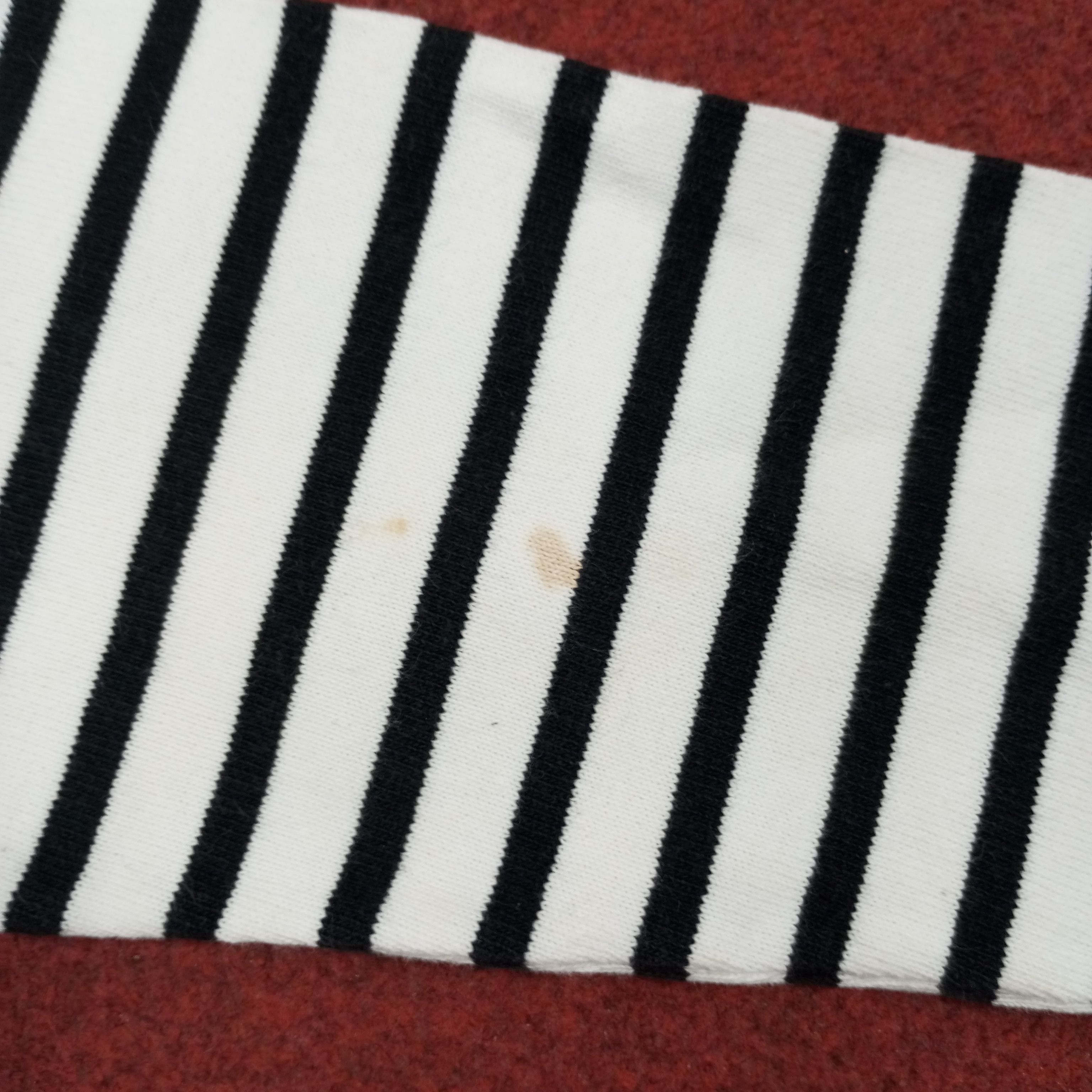 Saint James × Vintage Saint James Stripes Design Fashion Style Tshirt Size S / US 4 / IT 40 - 8 Thumbnail