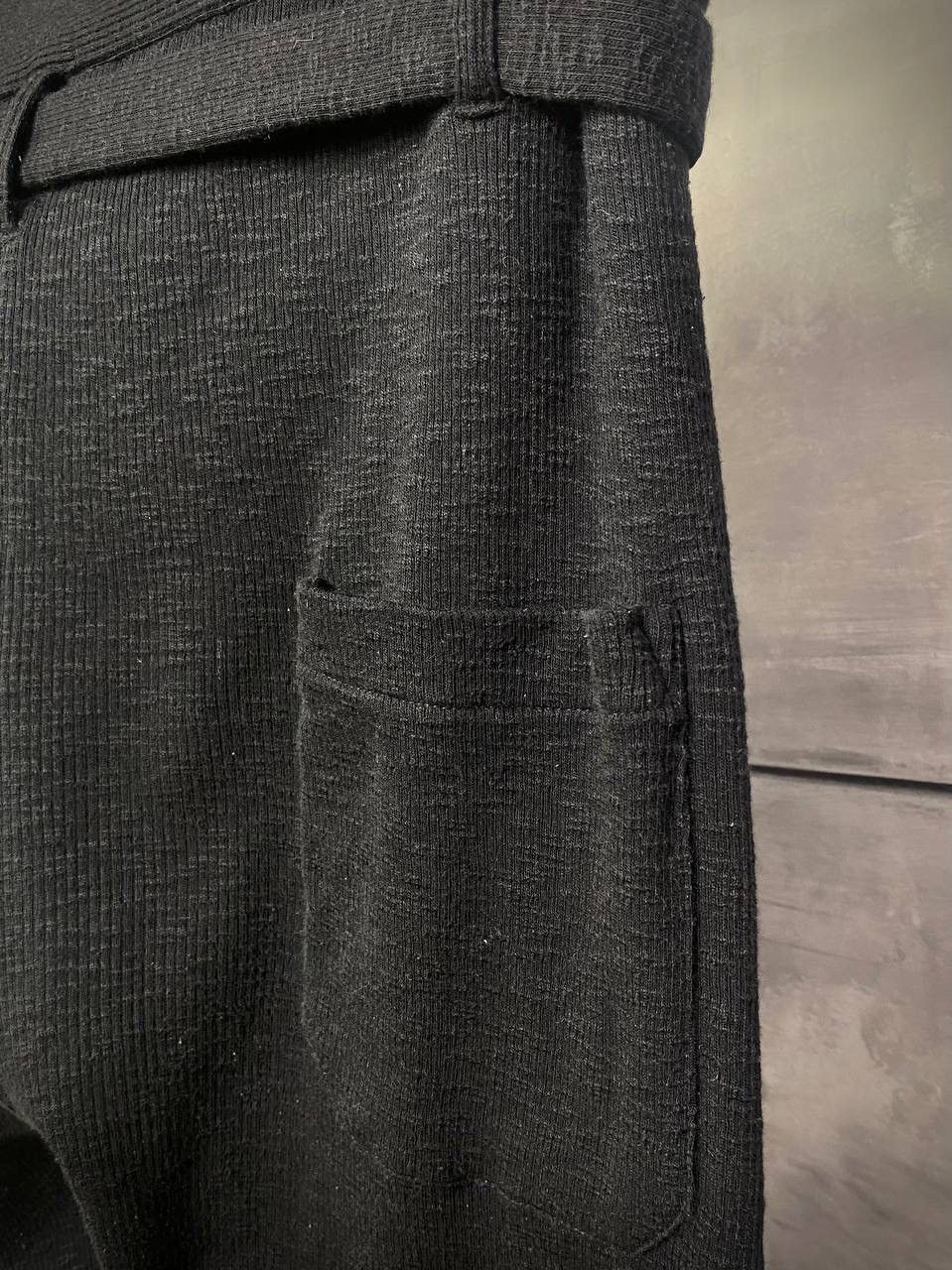 Ann Demeulemeester Ribbed wrap sweatpants double layer M Size US 30 / EU 46 - 6 Thumbnail