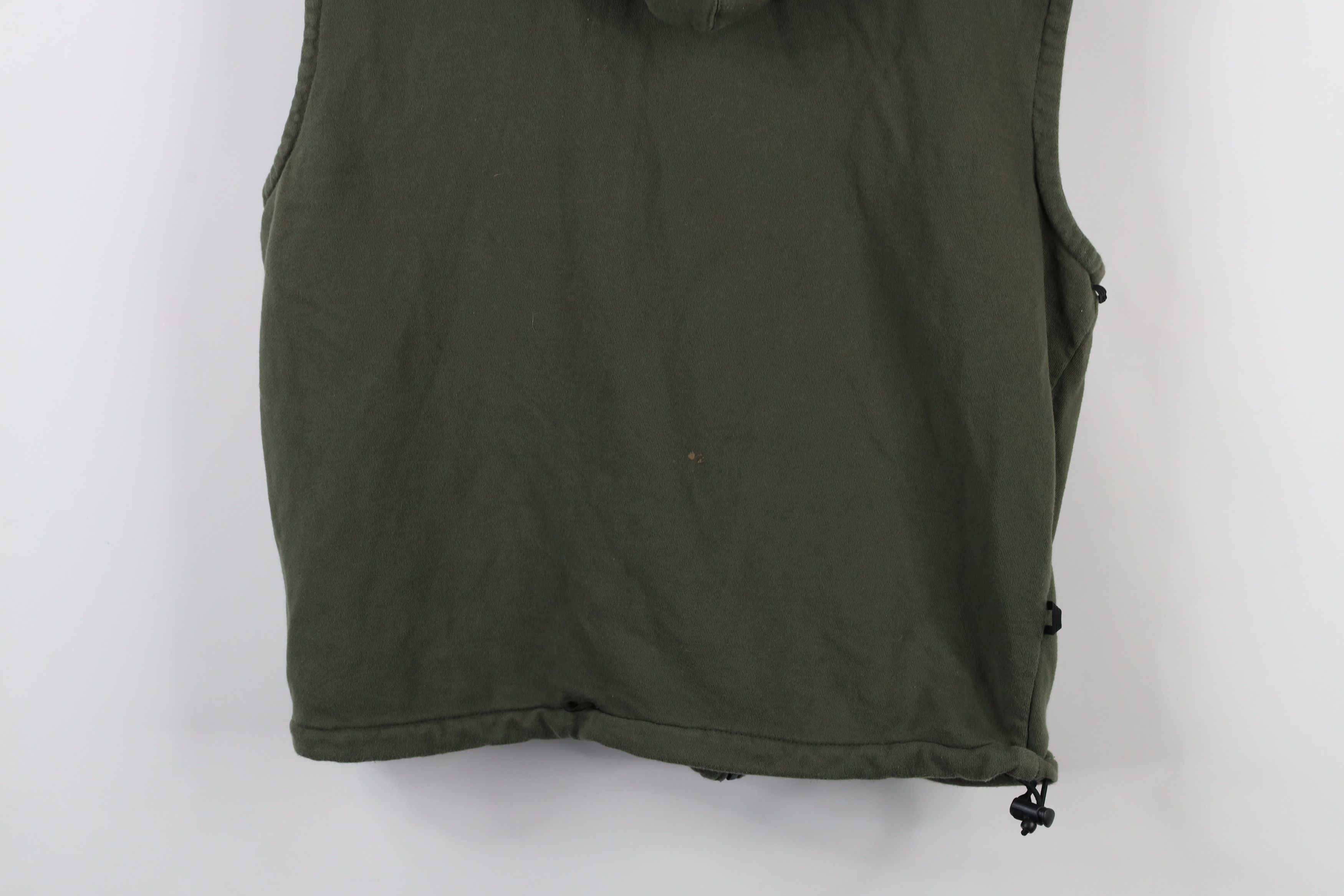 Harley Davidson × Vintage Vintage Y2K Harley Davidson Spell Sleeveless Hoodie Green Size US M / EU 48-50 / 2 - 15 Thumbnail