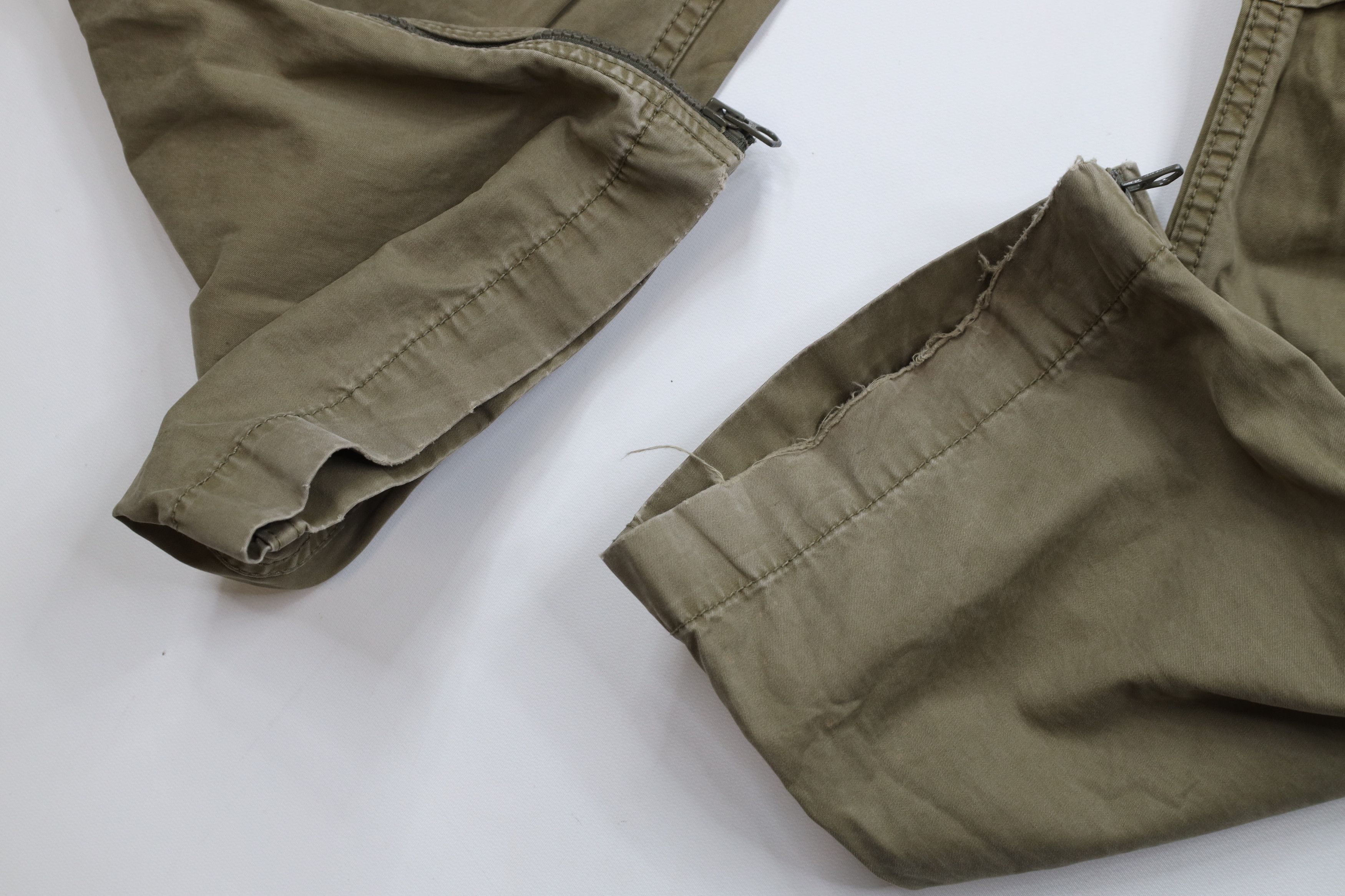 Express × Vintage Vintage Y2K Express X2 Military Baggy Wide Leg Cargo Pants Size US 36 / EU 52 - 5 Thumbnail