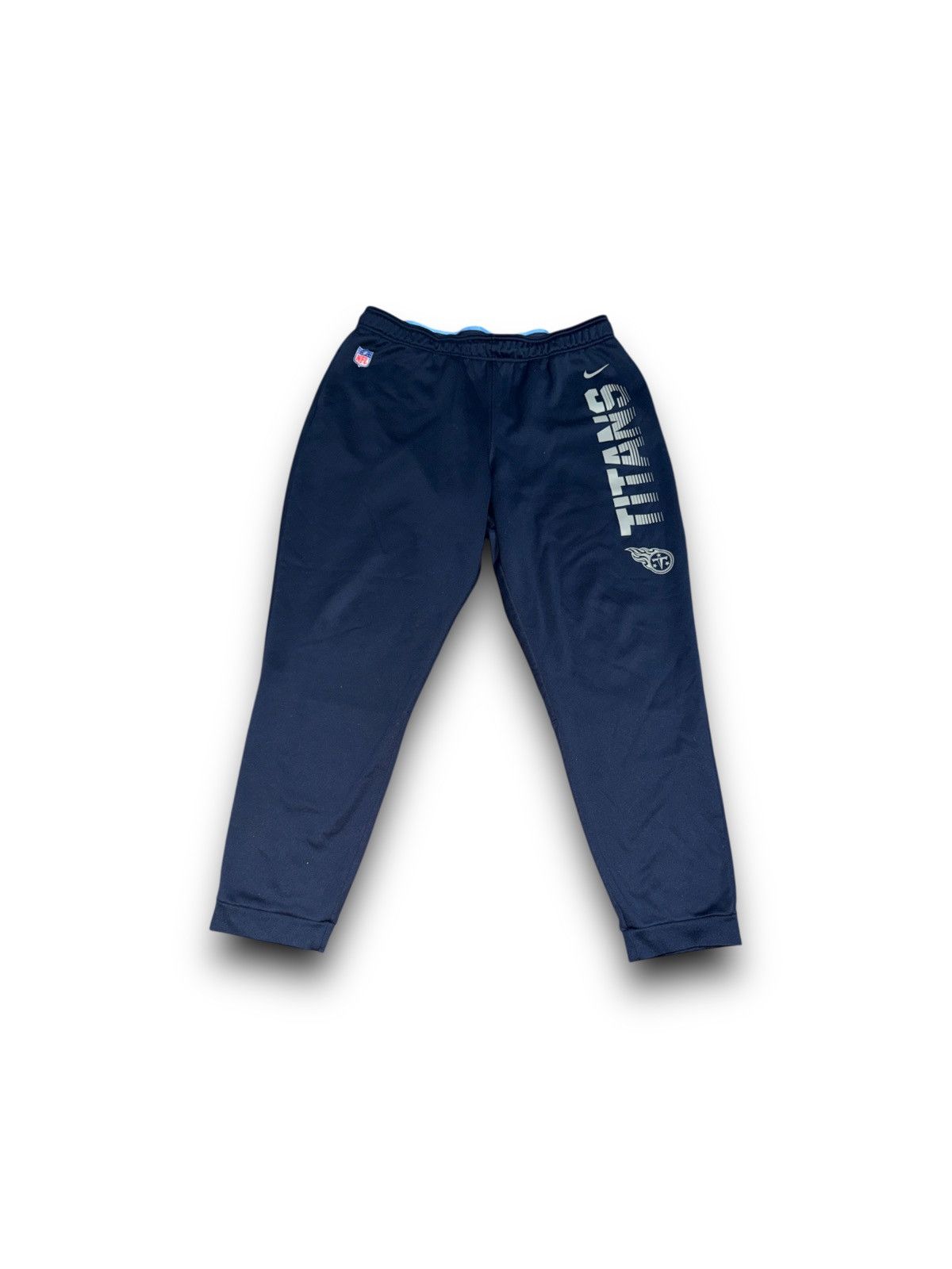 Nike Tennessee Titans NFL Nike dri-fit tapered sweatpants 2XL Size US 38 / EU 54 - 2 Thumbnail