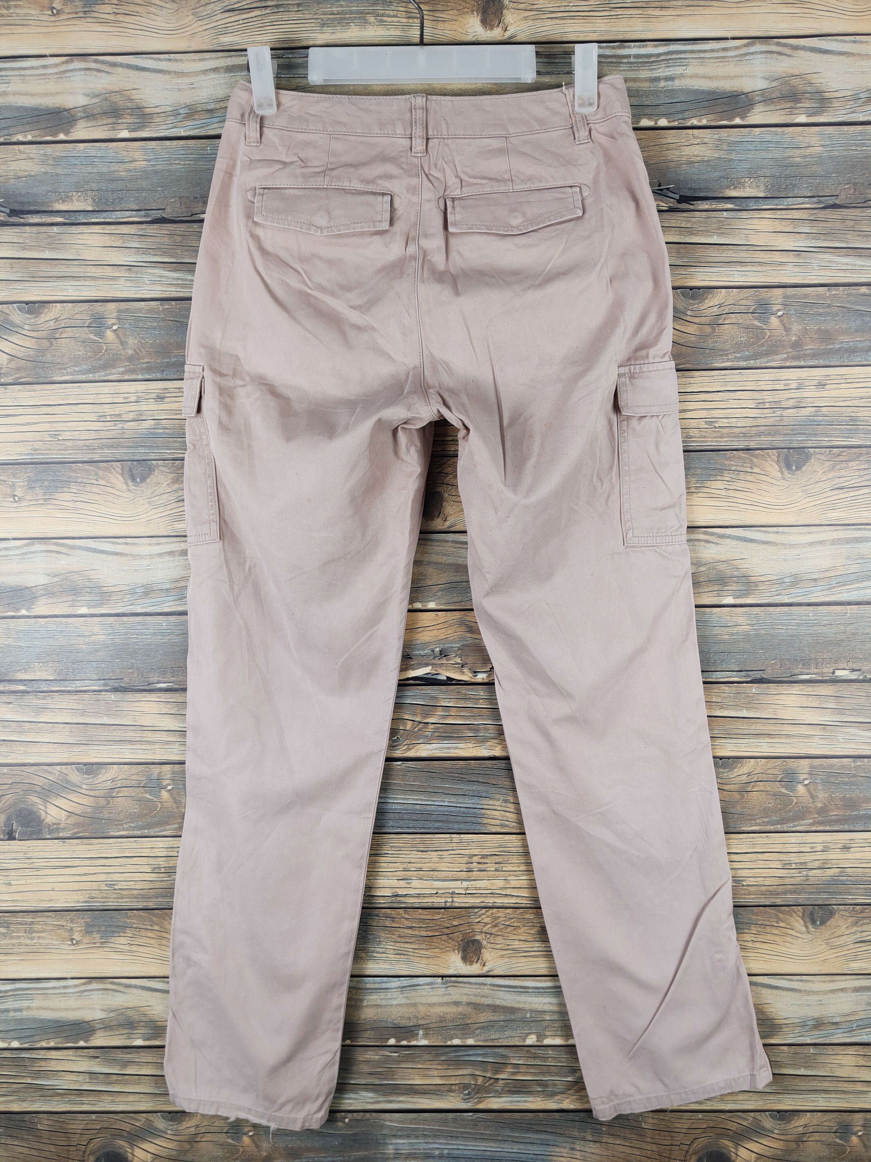 L.L. Bean DL L.L.Bean Beige Multipocket Cargo Pants #2363 Size US 28 / EU 44 - 7 Thumbnail