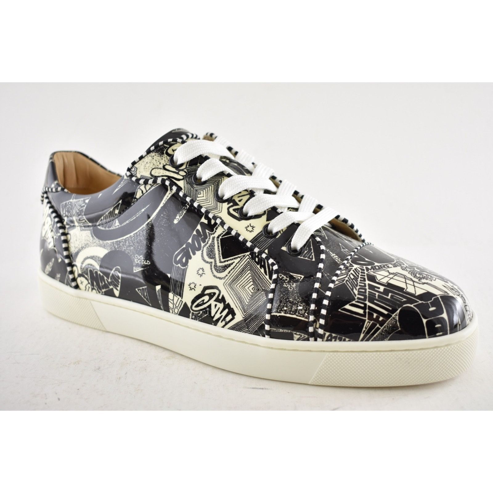 Christian Louboutin Christian Louboutin Seavaste Orlato Flat Black Nicograf Low Size US 11 / EU 44 - 3 Thumbnail