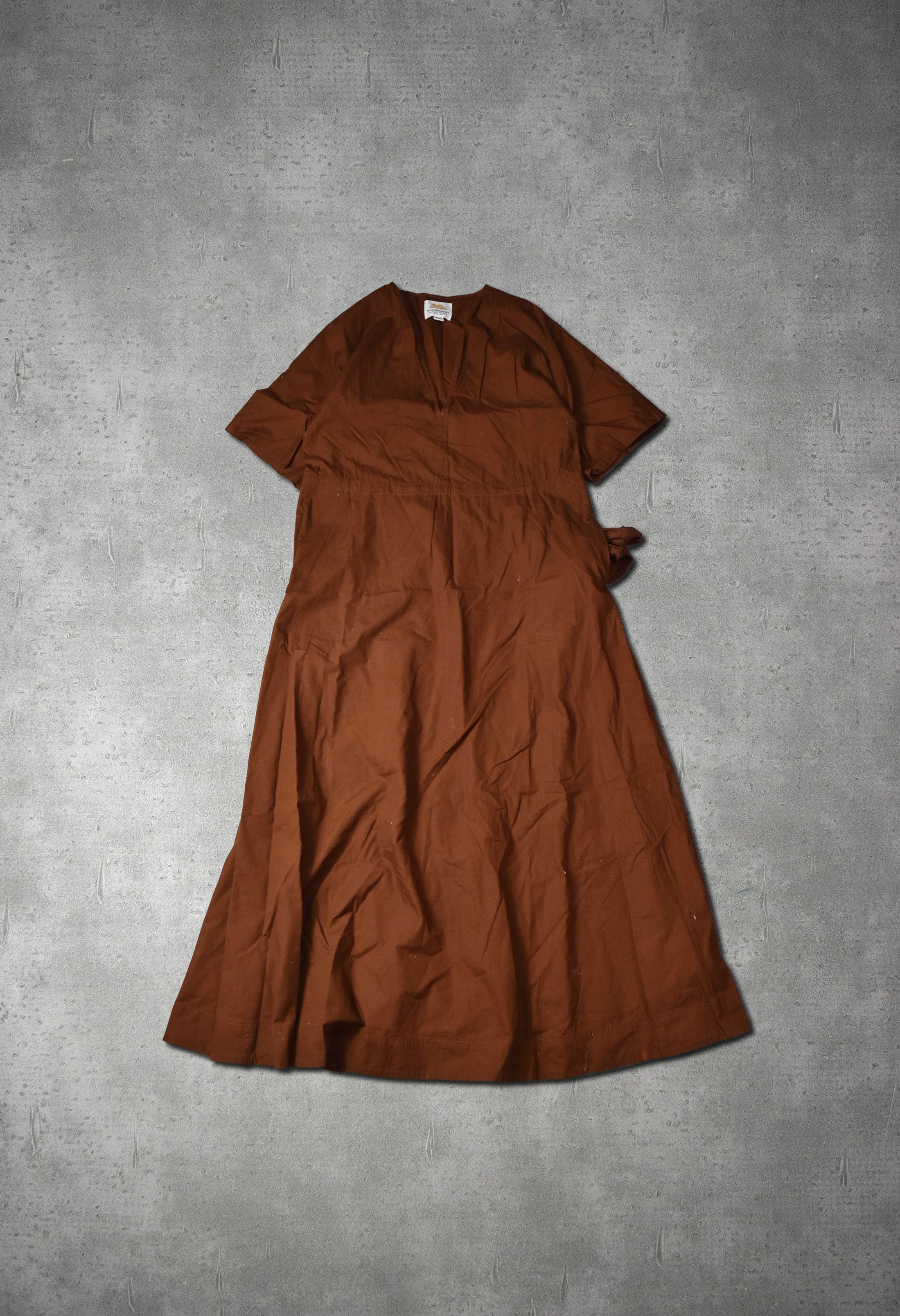 image of Bed&breakfast Long Dress 14-5-63 80 in Brown, Women's (Size Small)