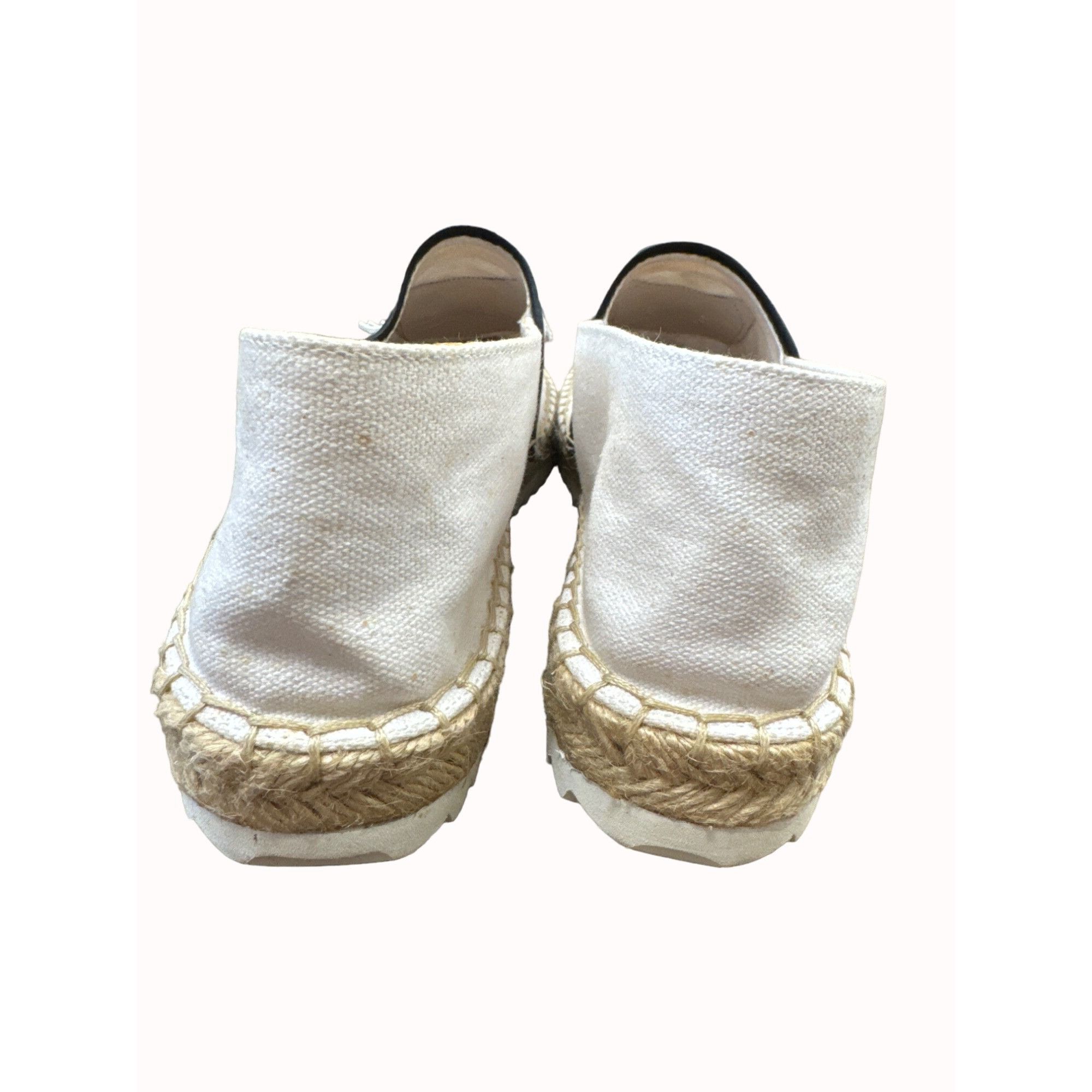 Karl Lagerfeld Karl Lagerfeld women’s white kitten theme espadrille shoes 1 Size US 10 / IT 40 - 5 Thumbnail