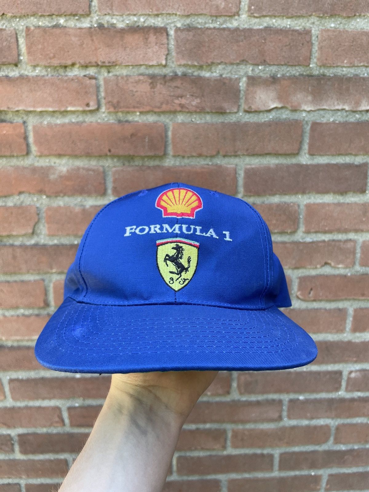 Ferrari × Formula 1 × Vintage Ferrari Formula 1 vintage cap hats 80s y2k rap racing team Size ONE SIZE - 1 Thumbnail