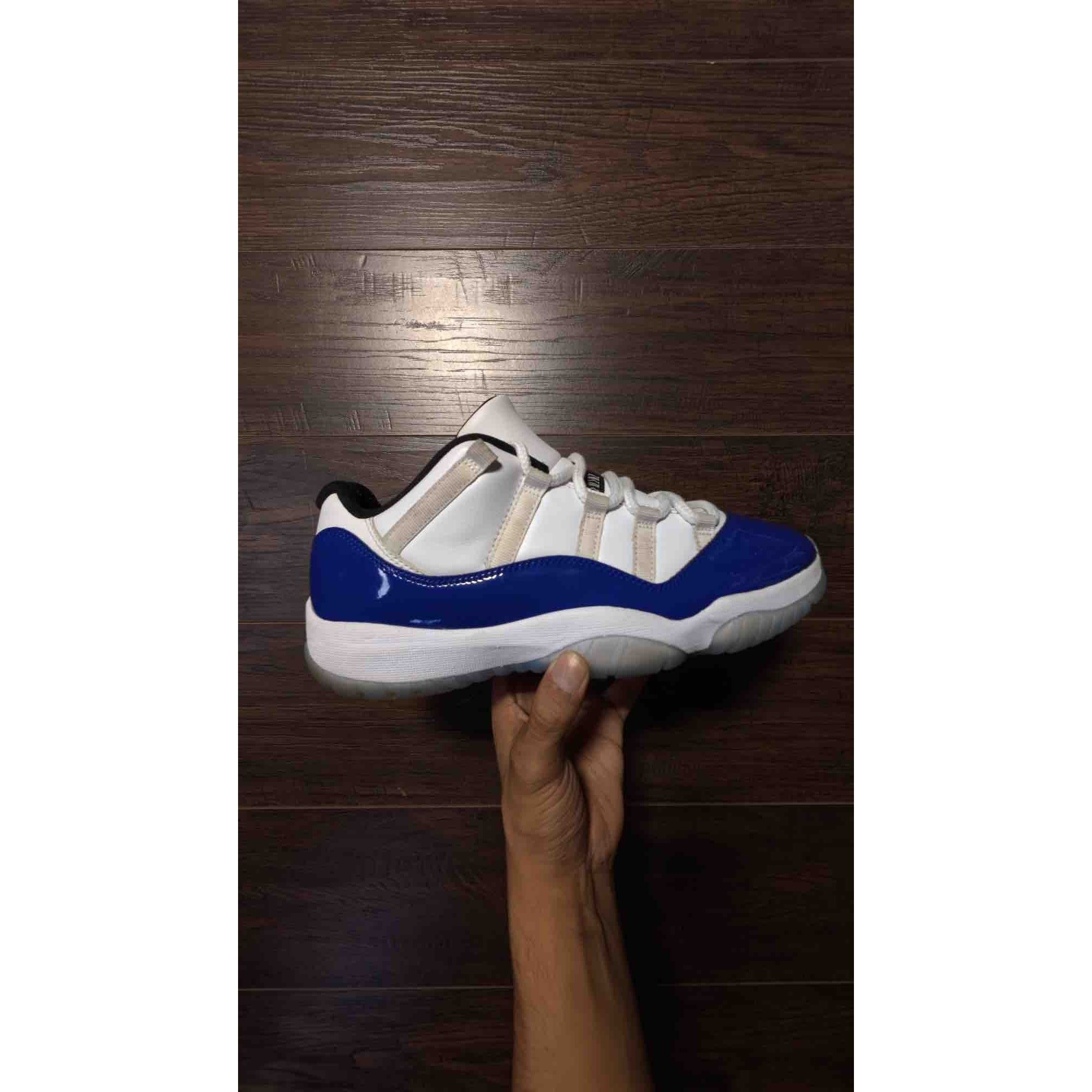 Jordan Brand Jordan 11 Retro Low White Concord (Women's) [USED] - 10 M Size US 10 / EU 43 - 8 Thumbnail