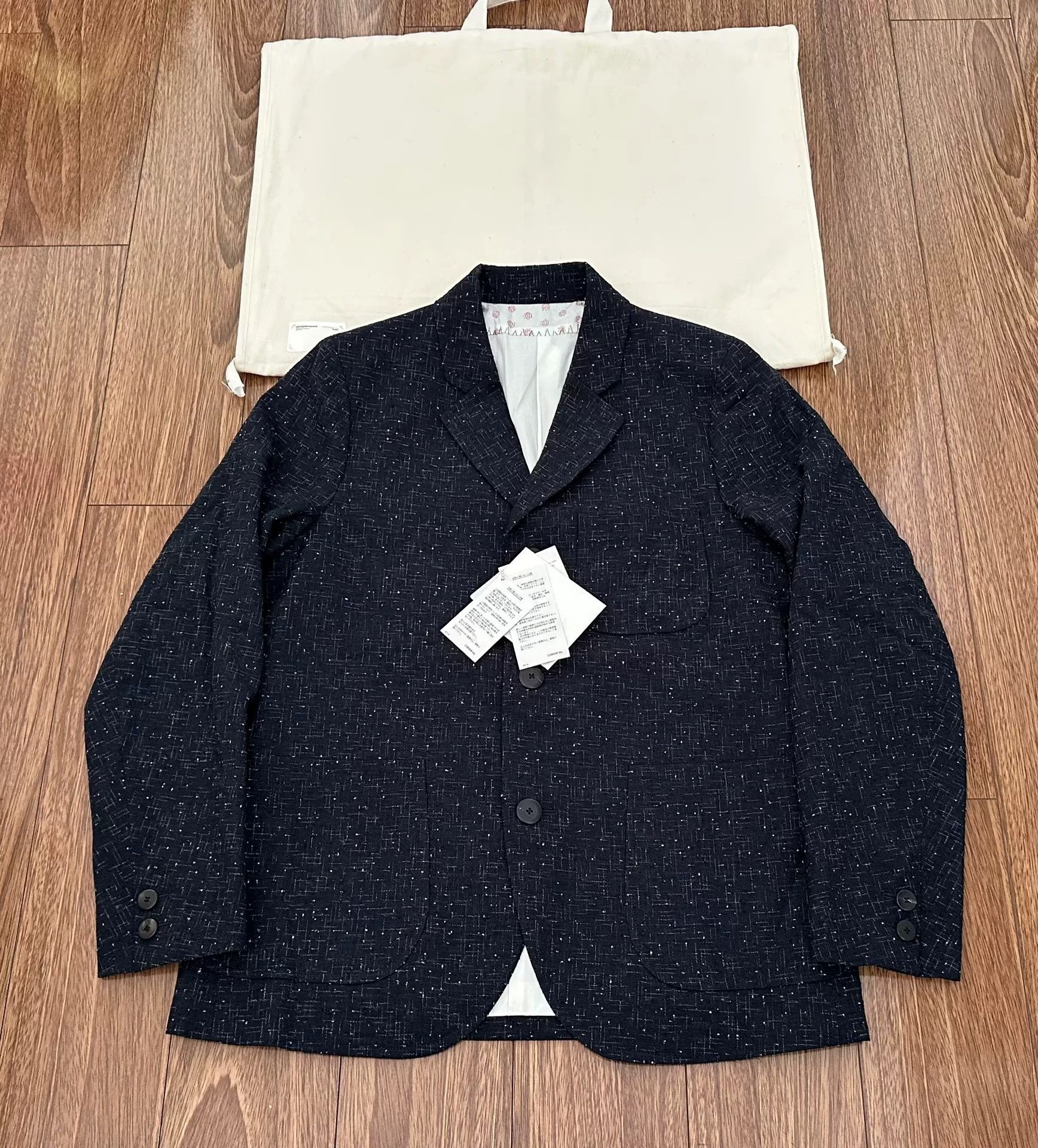 visvim hopiland blazer vintage knotted yarn