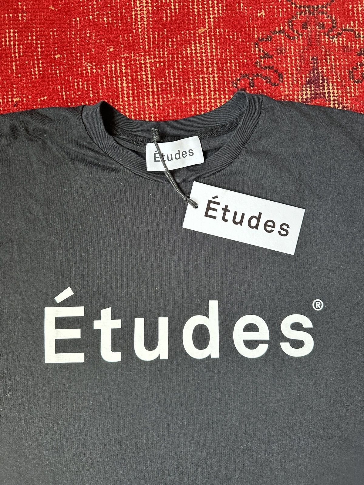 Etudes Études Logo Tee Size US XL / EU 56 / 4 - 2 Thumbnail