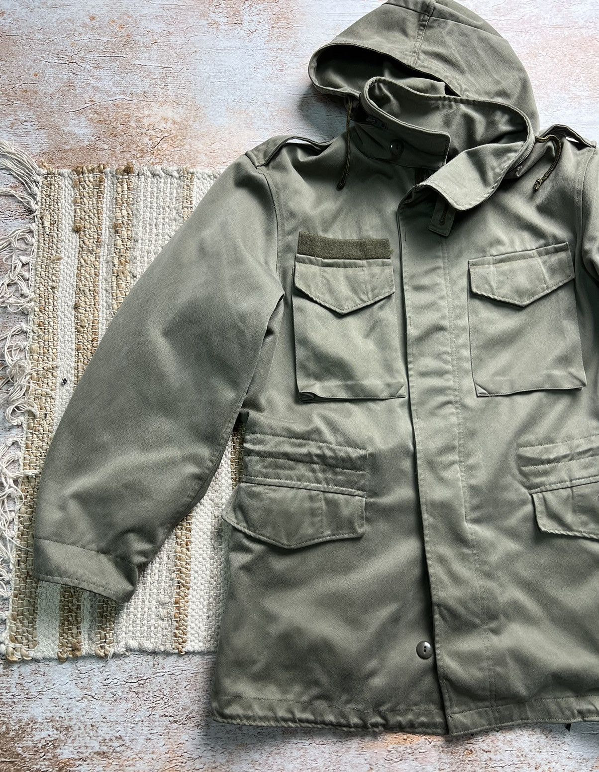 Japanese Brand × Vintage Vintage military army warm jacket Size US M / EU 48-50 / 2 - 2 Thumbnail