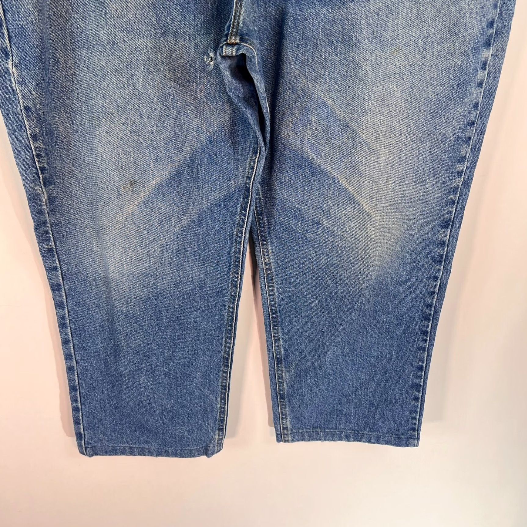 Carhartt Carhartt Jeans 40 x 30 Mens Blue Straight Leg Traditional Fit Size US 40 / EU 56 - 4 Thumbnail