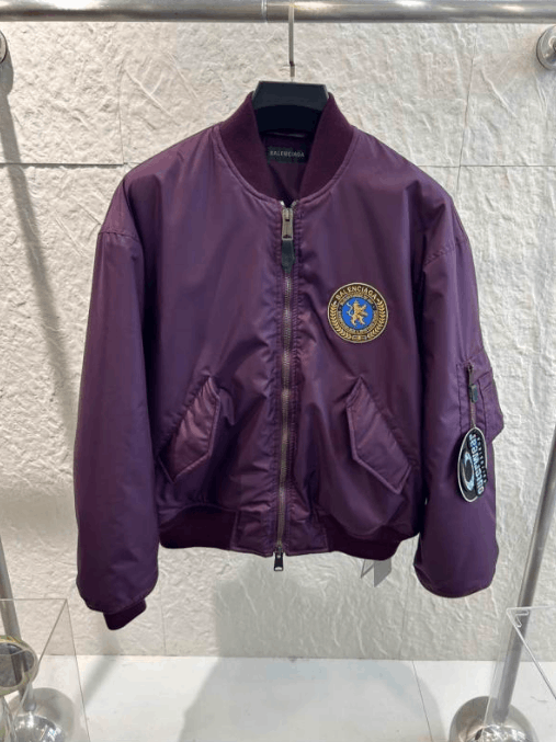Balenciaga Balenciaga Long-Sleeve Full-Zip Puffer Jacket 38eu Size US XXS / EU 40 - 1 Thumbnail