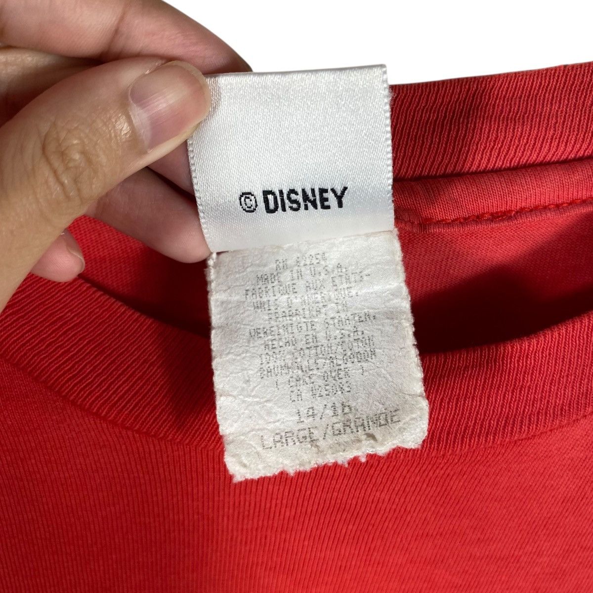 Disney × Vintage Vintage 90's MINNIE MOUSE Graphic The Disney Store Women Size L / US 10 / IT 46 - 7 Thumbnail