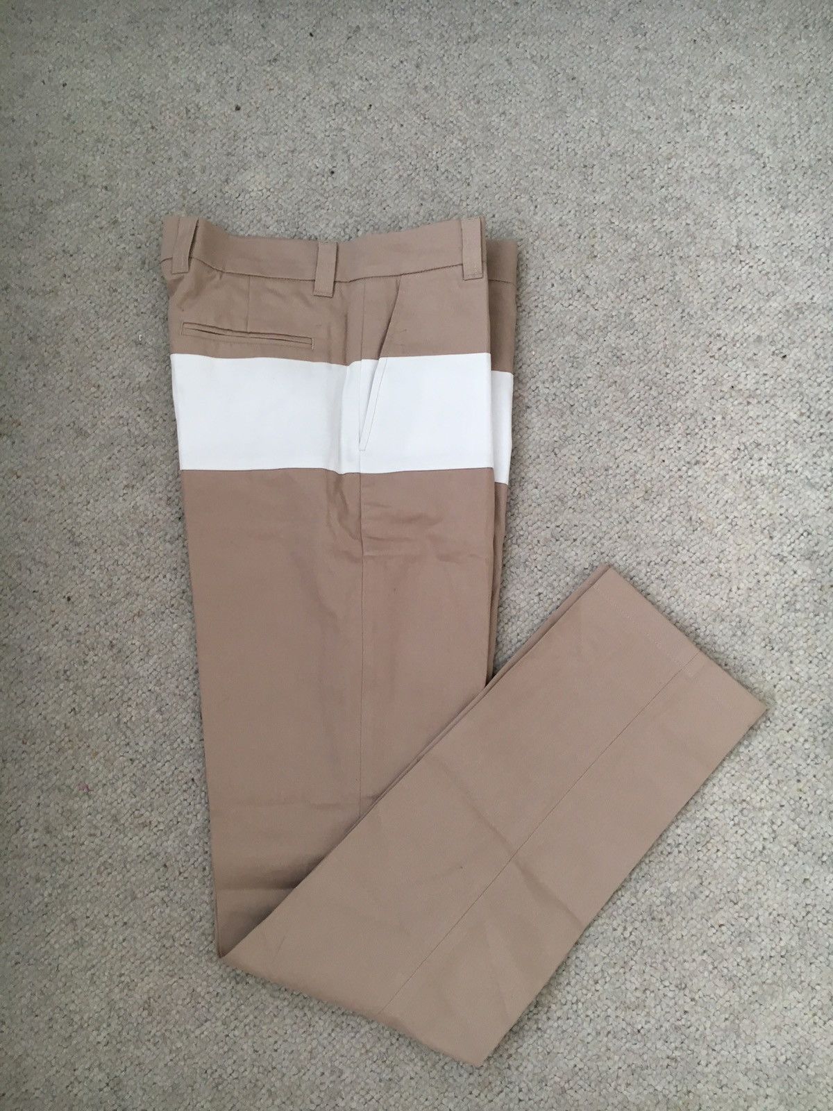 Brooklyn We Go Hard Beige Trouser Size US 27 - 5 Thumbnail